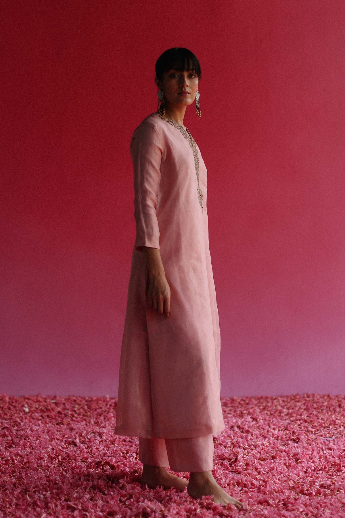Kaljo Pink Kurta Set