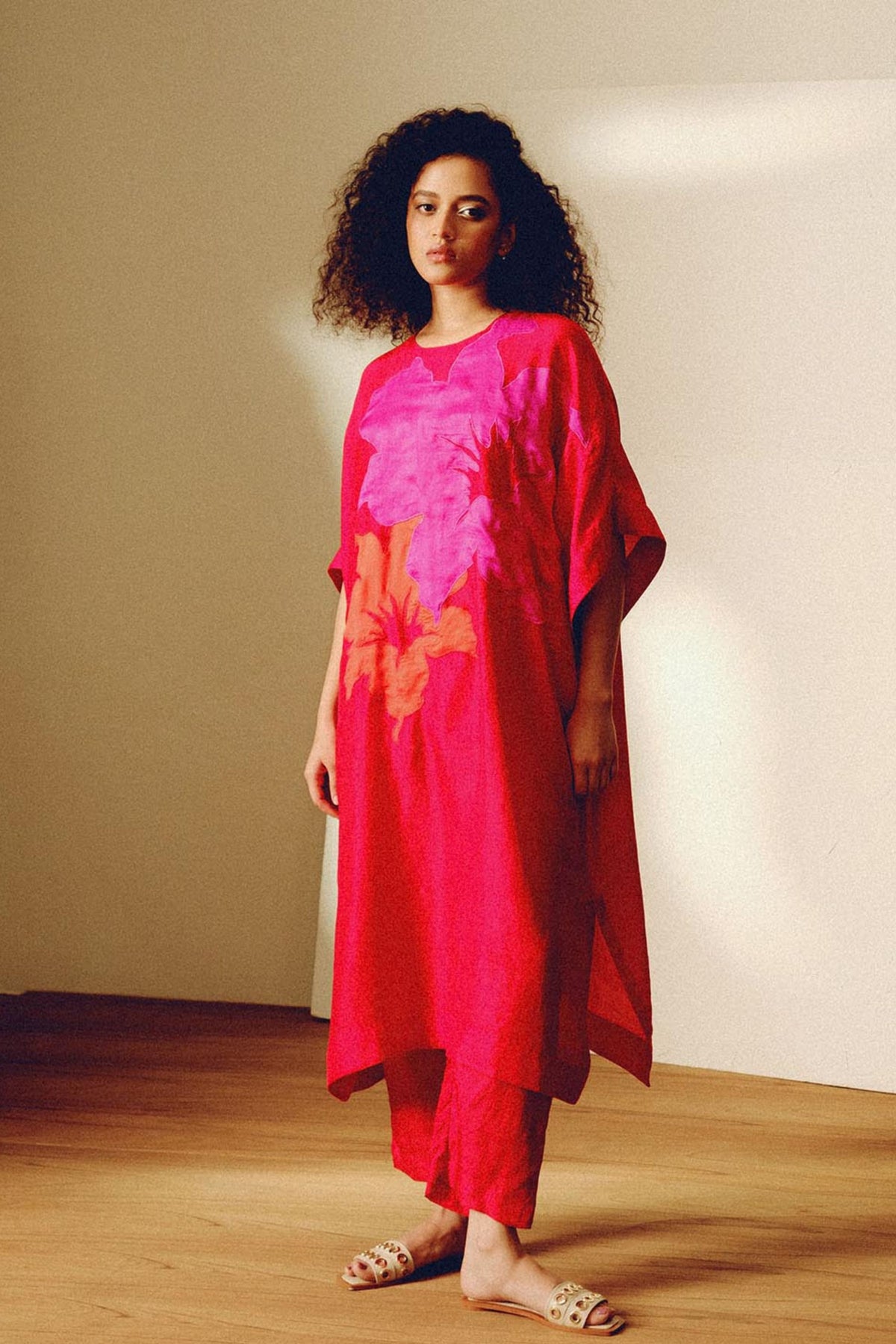 Red Tess Tunic Set