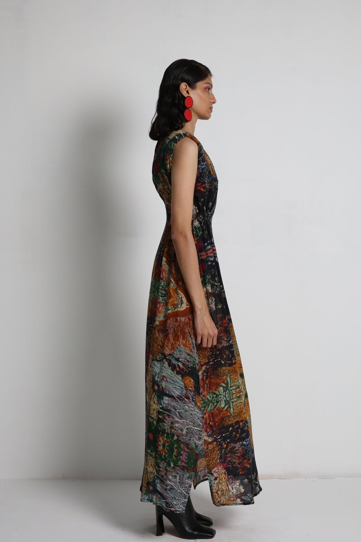 Multicolour Digital Printed Dress