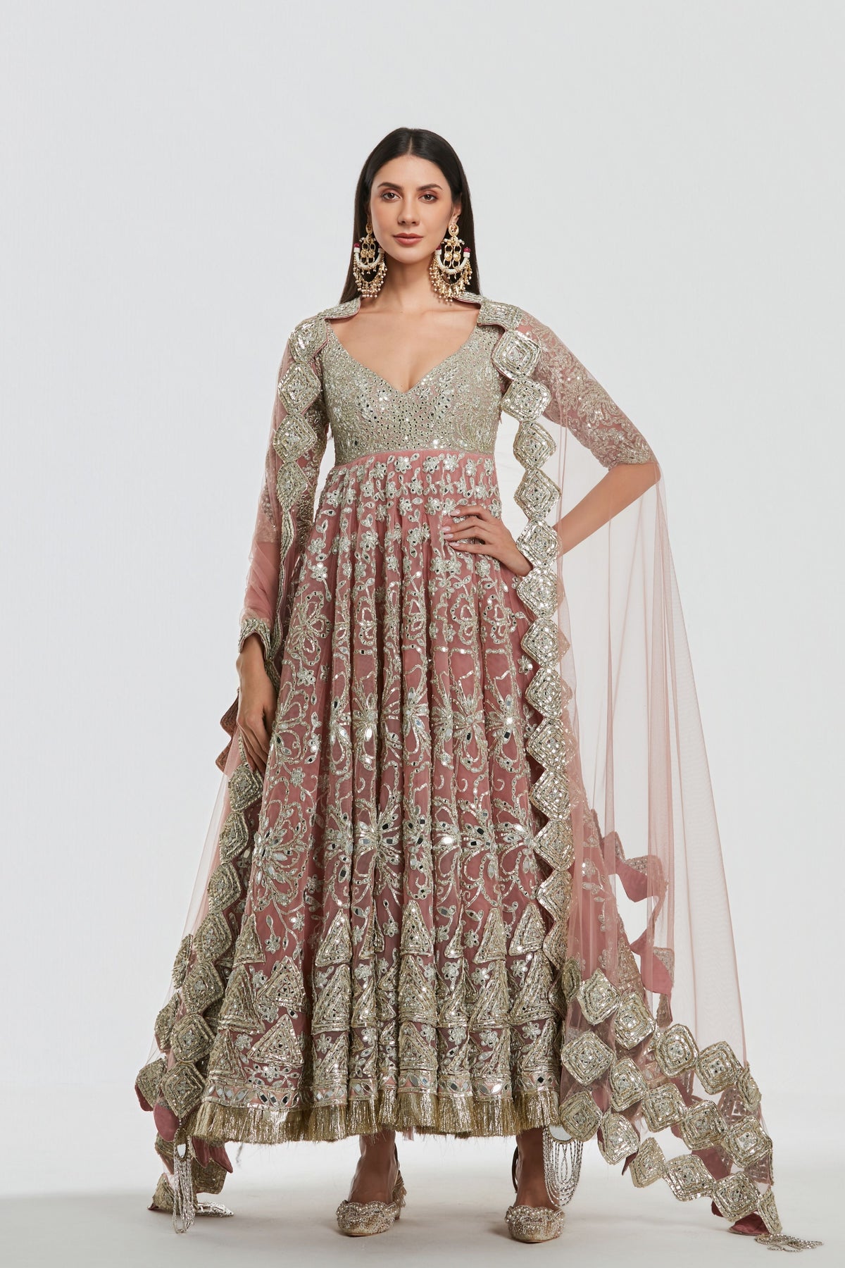 Mehnoor Anarkali Set