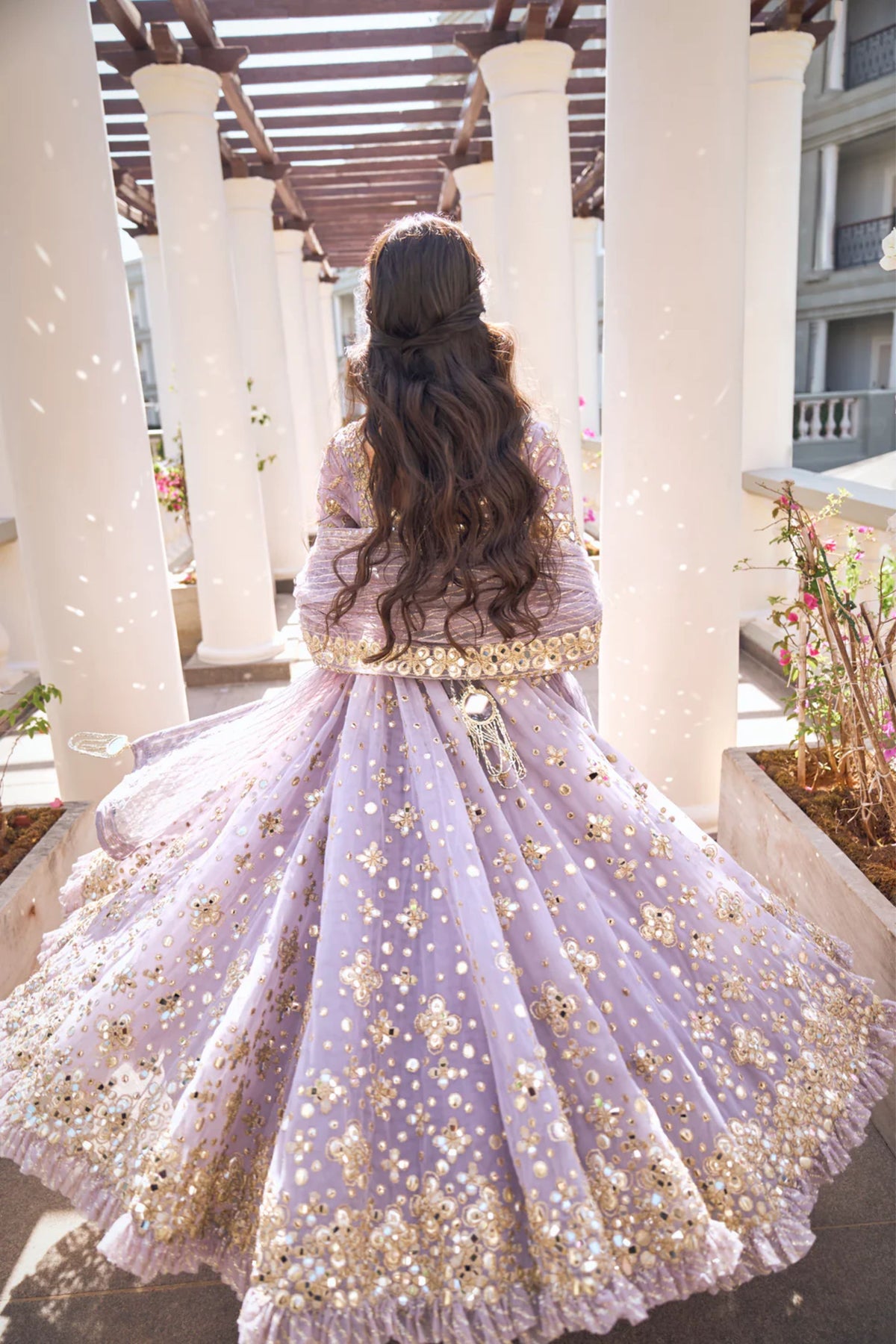 Martini Lilac Anarkali Set