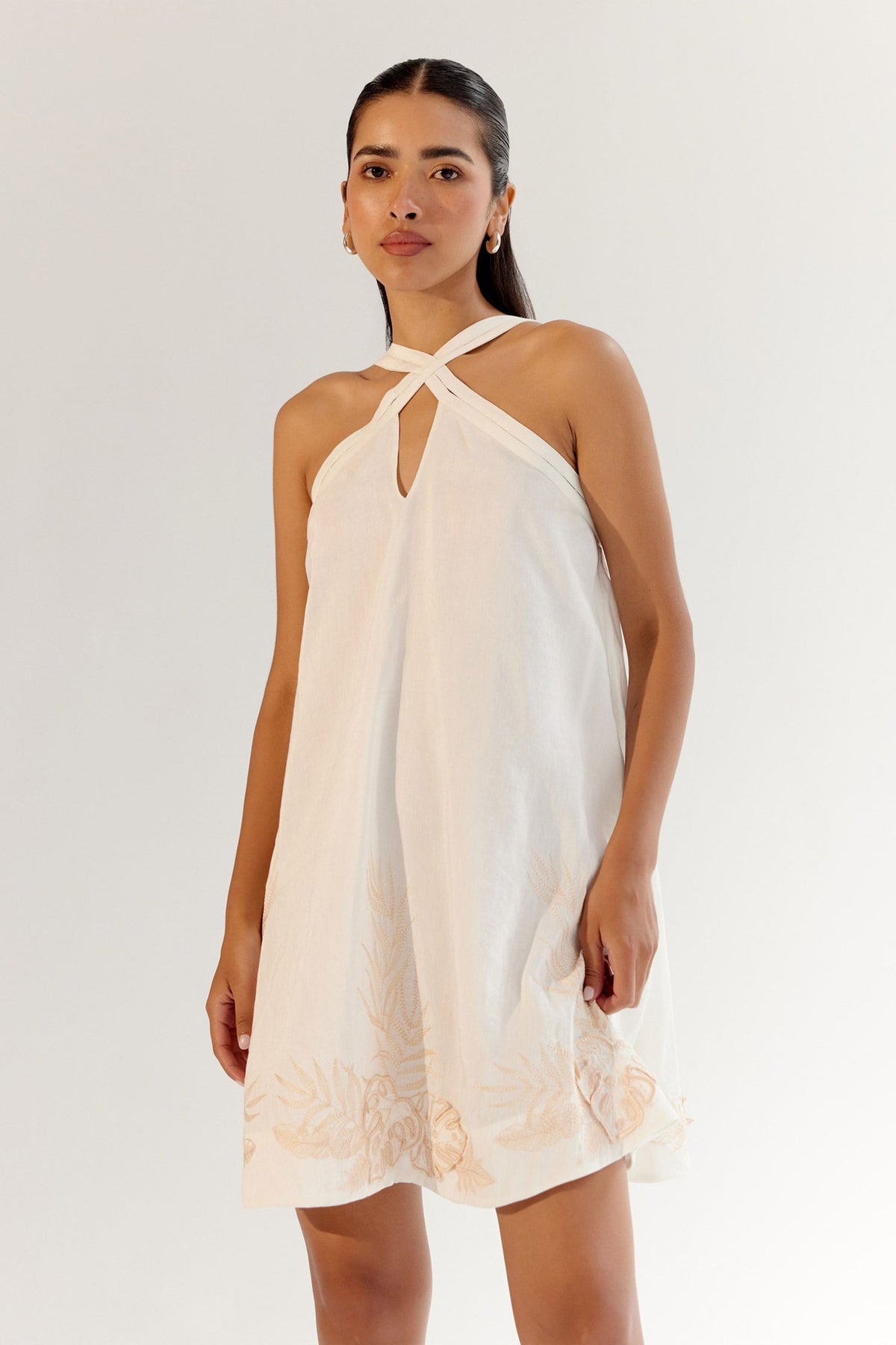 White Aida Mini Dress