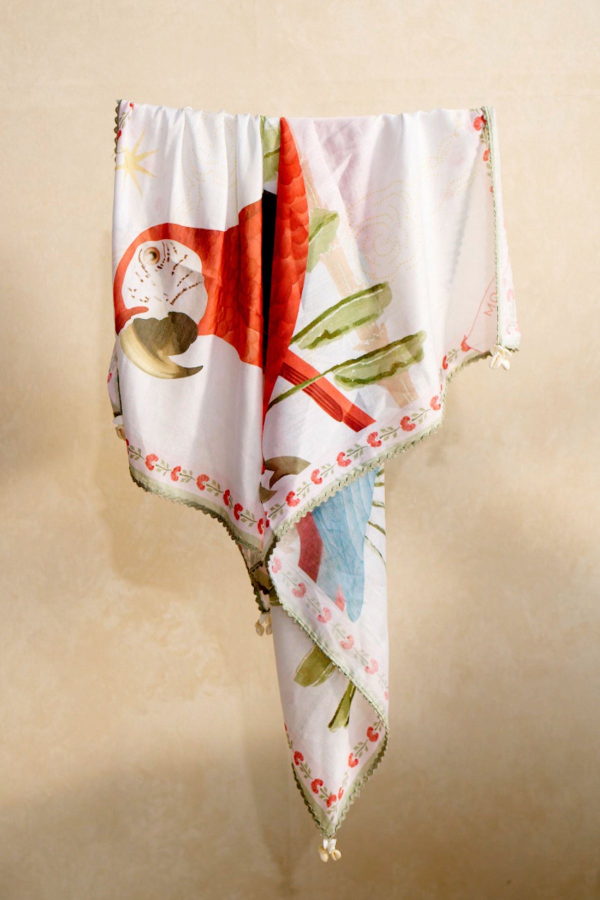 Pano Lace Edged Stole
