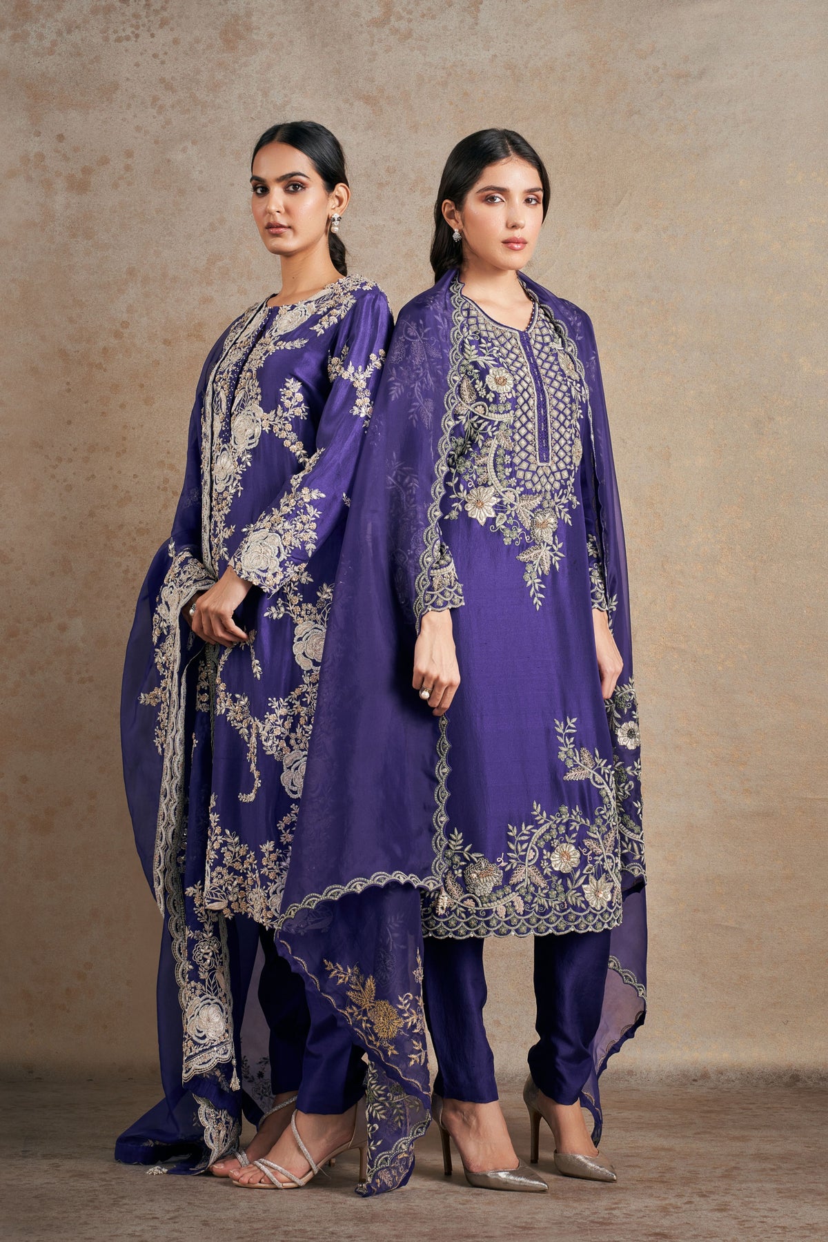 Timeless Purple Majesty  Kurta Set