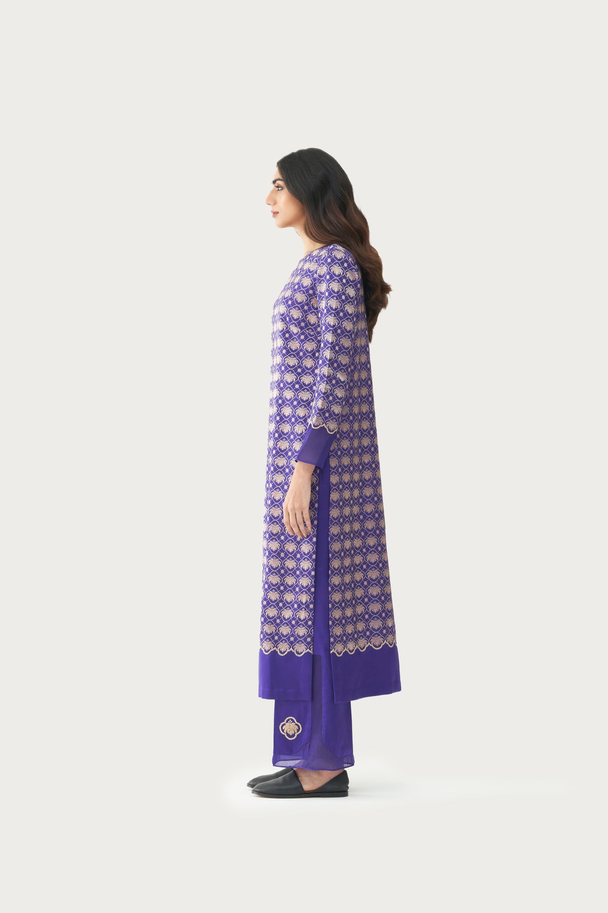 Jamun kurta pant set