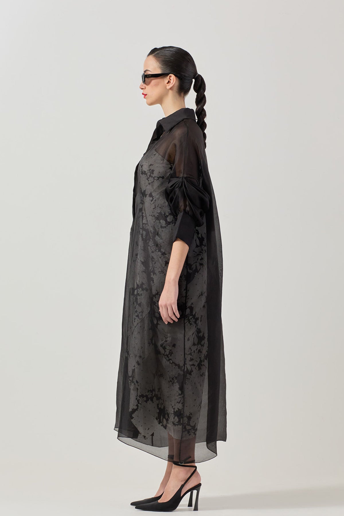 Moulin Drape Dress With Jacket