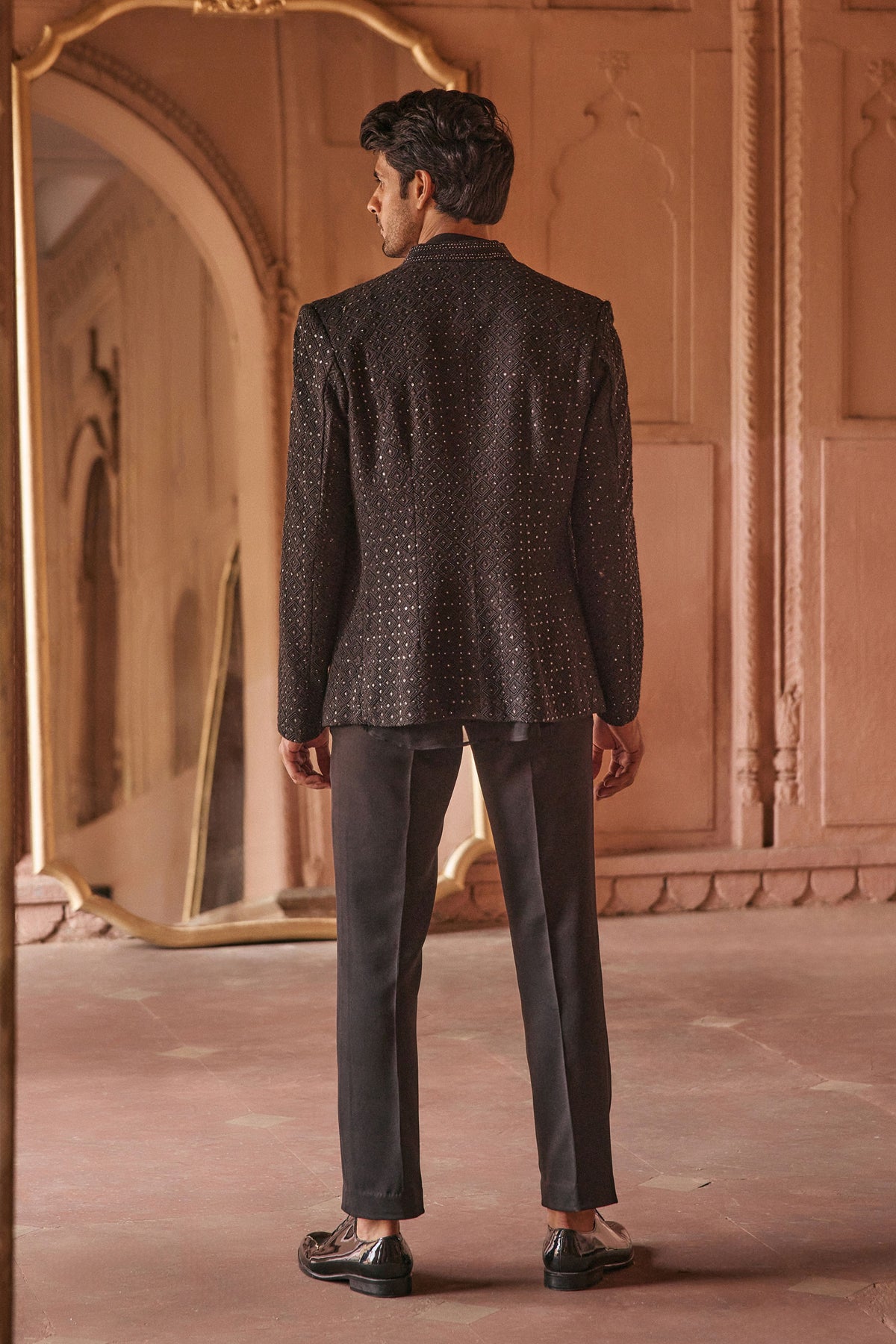 Black Mirror Jacket Set