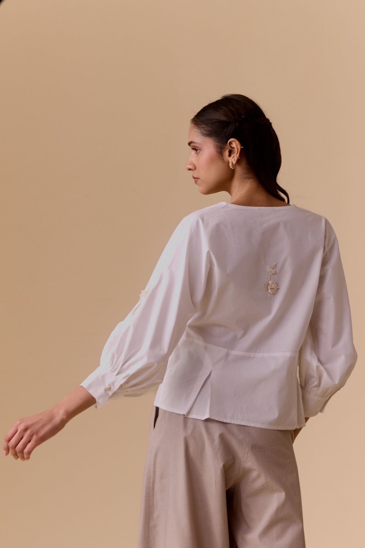 White Sienna Top