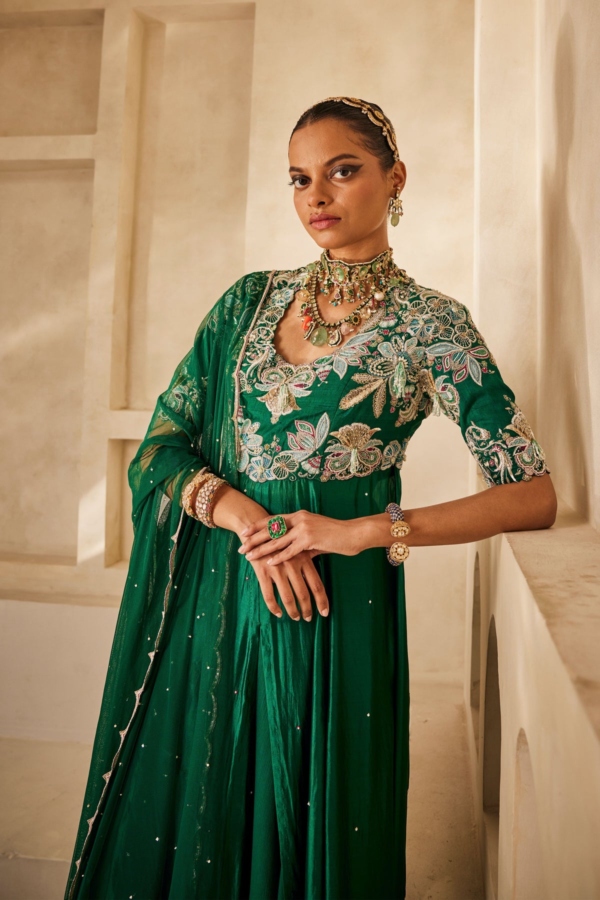 Mehra Anarkali Set