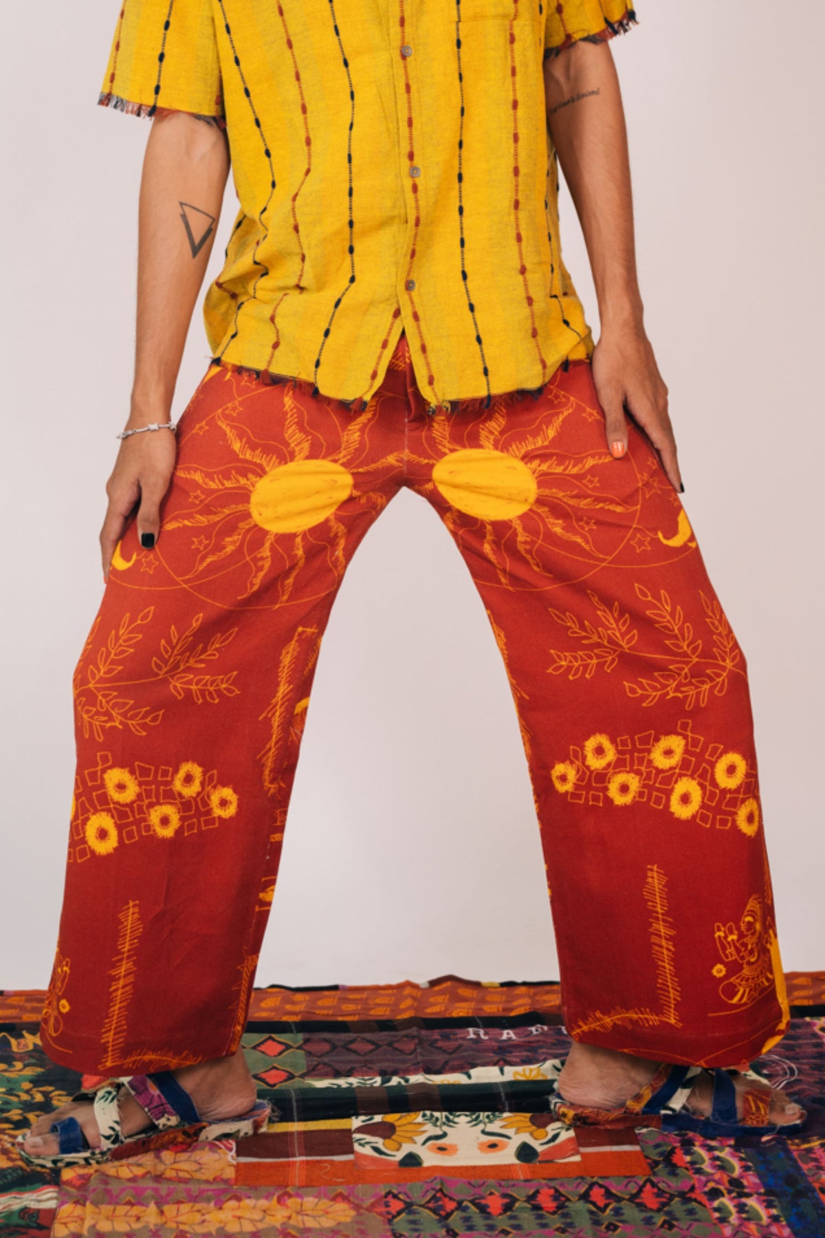 Rekhik Brick Red Trousers