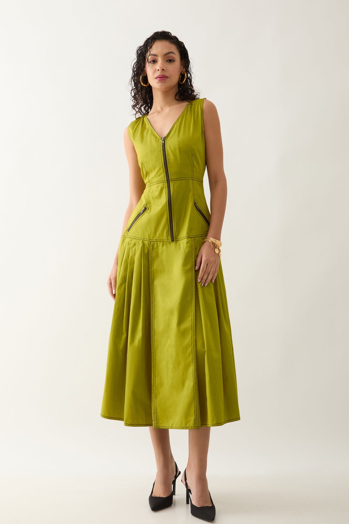 Della Leaf Dress