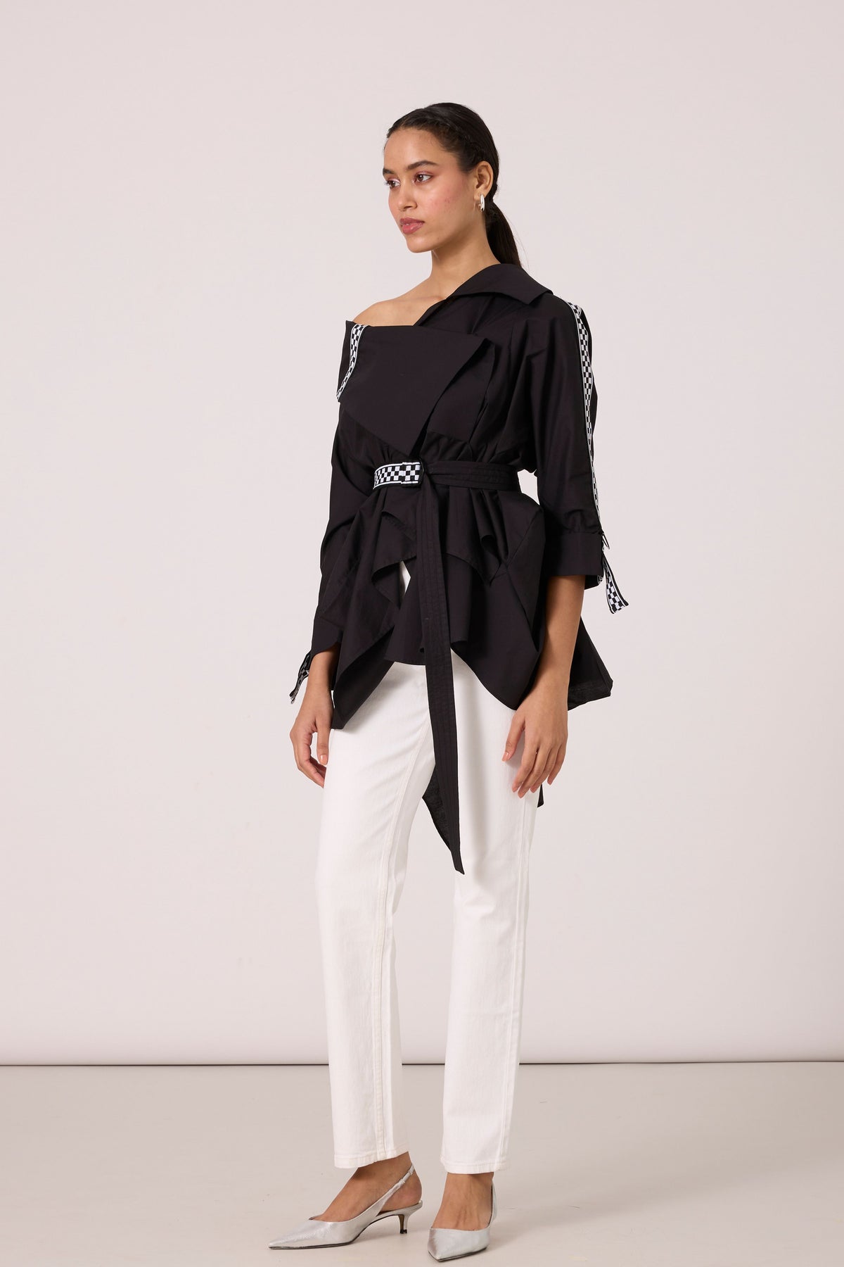 Ayaka Black Shirt