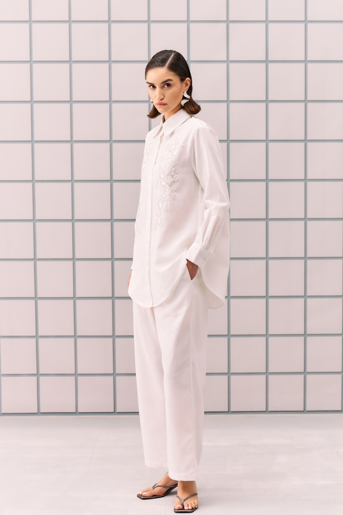 White Amy Co-ord Set