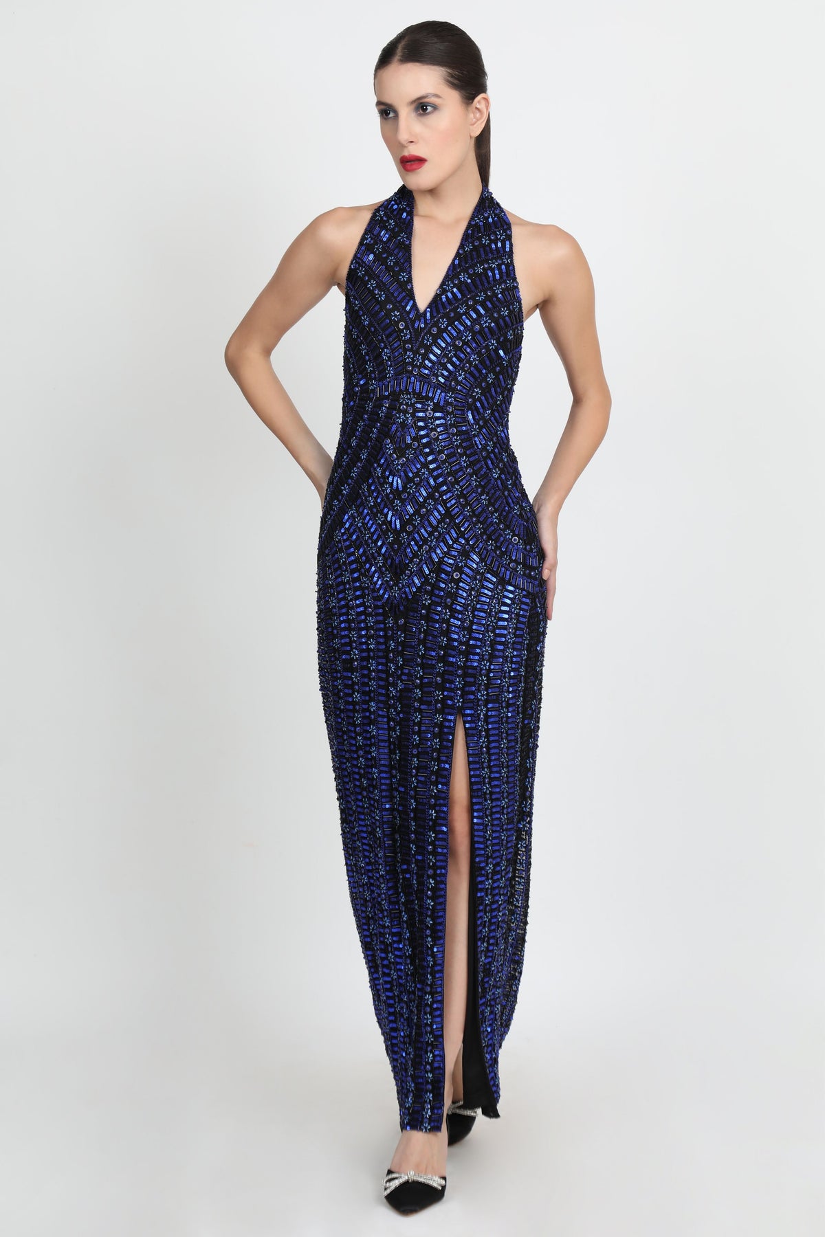 Bugle Bead Gown
