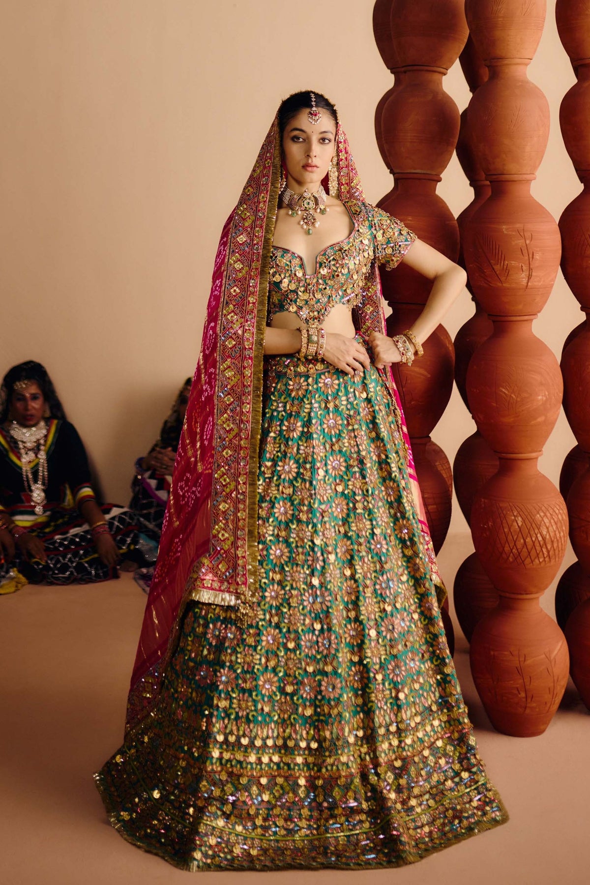 Tarakini Lehenga Set
