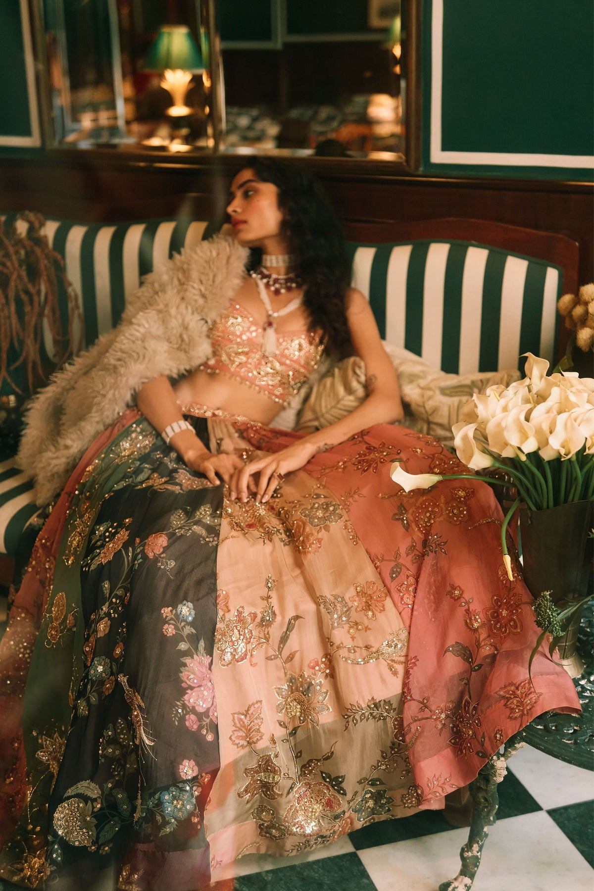 Aura Lehenga Set