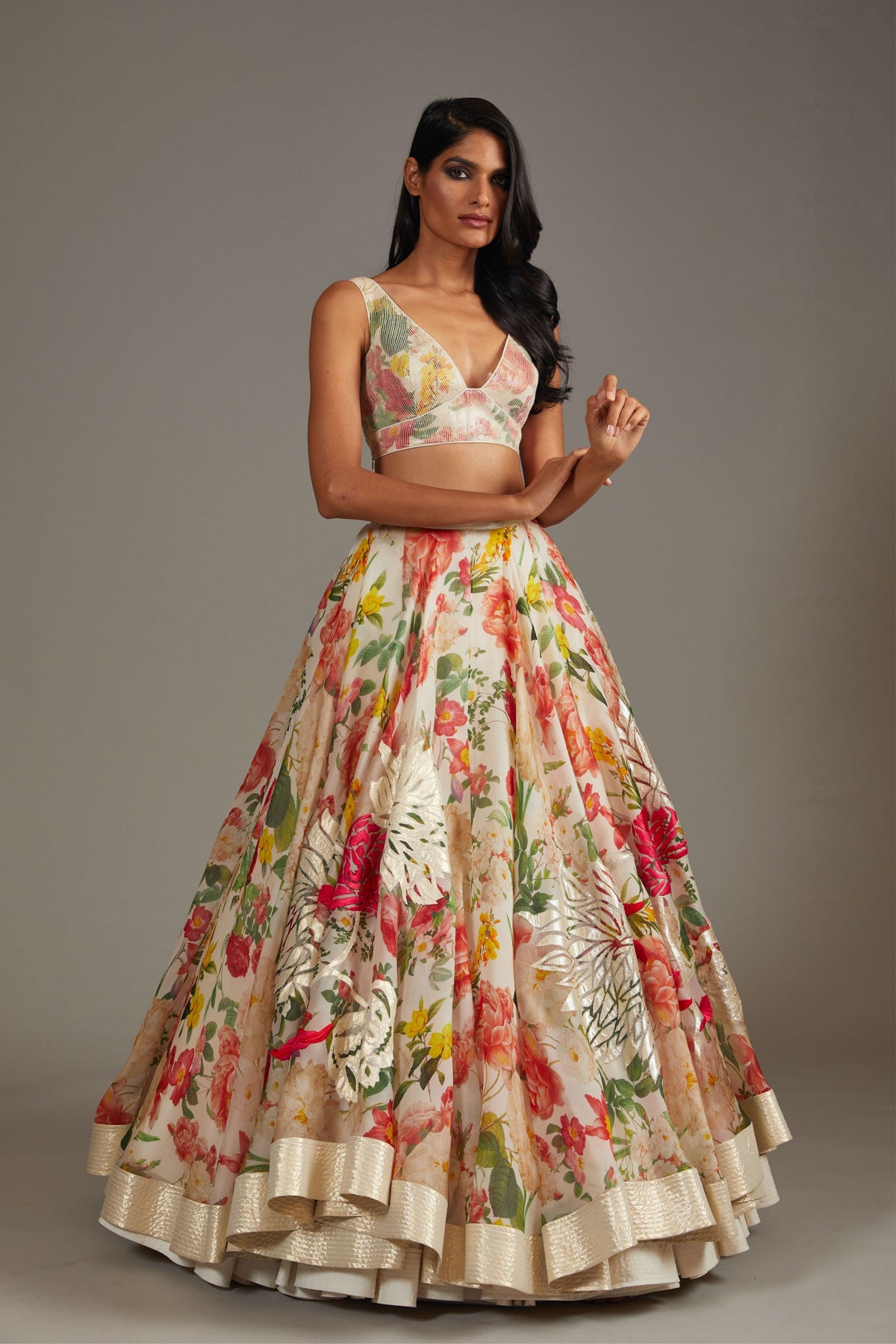 Anarkali Set with Embroidery