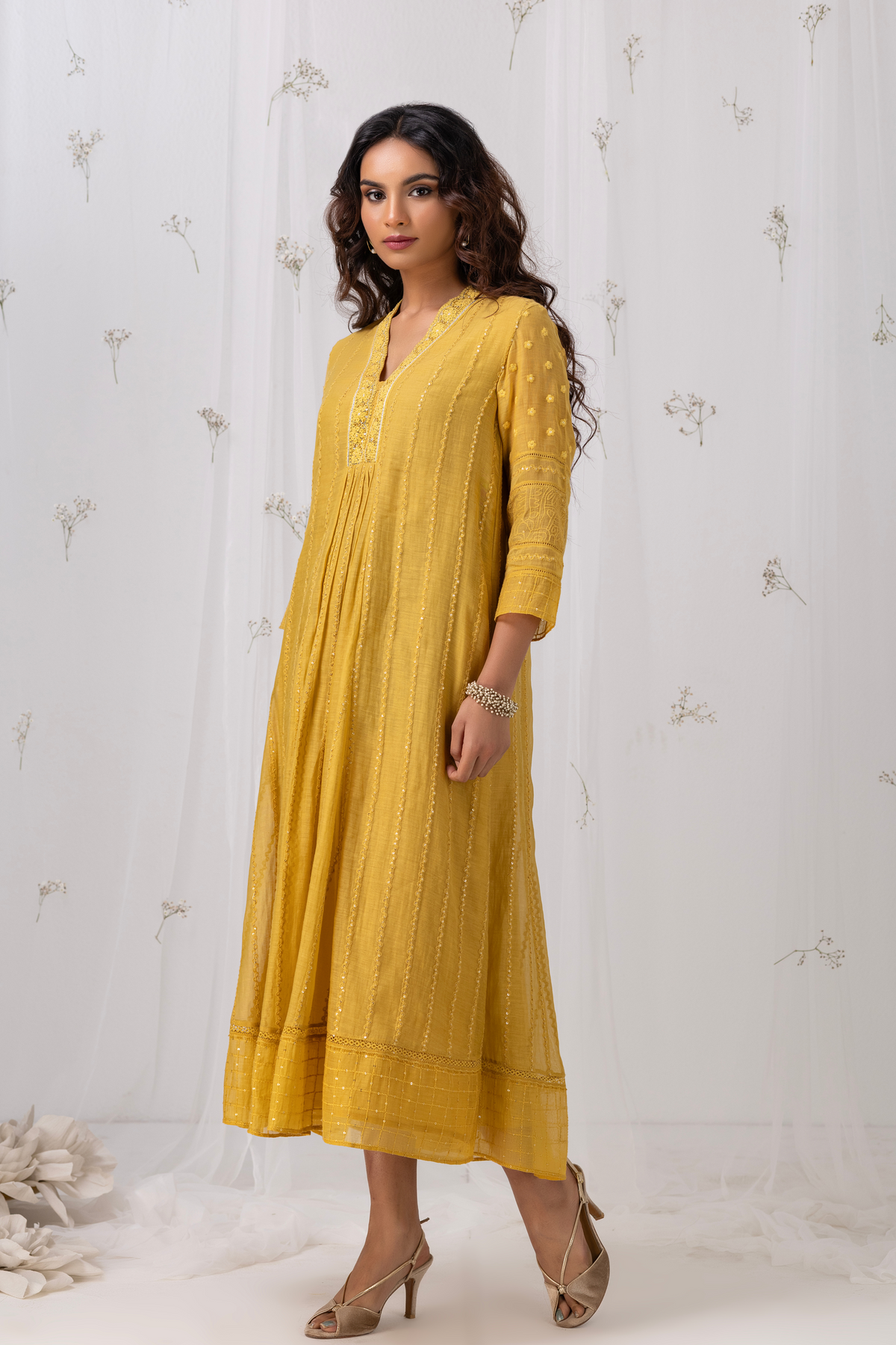 Naiad Yellow Dress