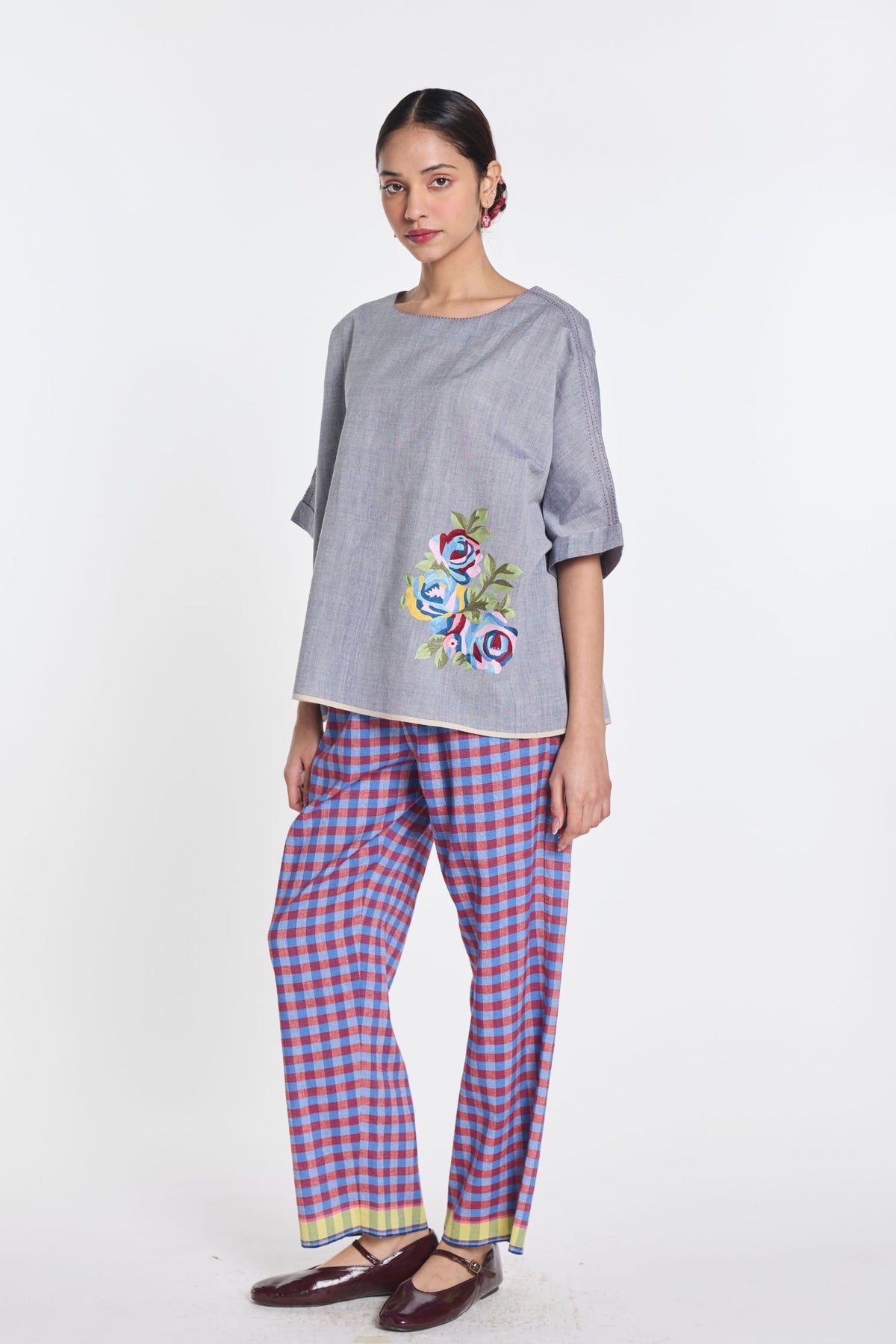 Primrose Embroidered Top