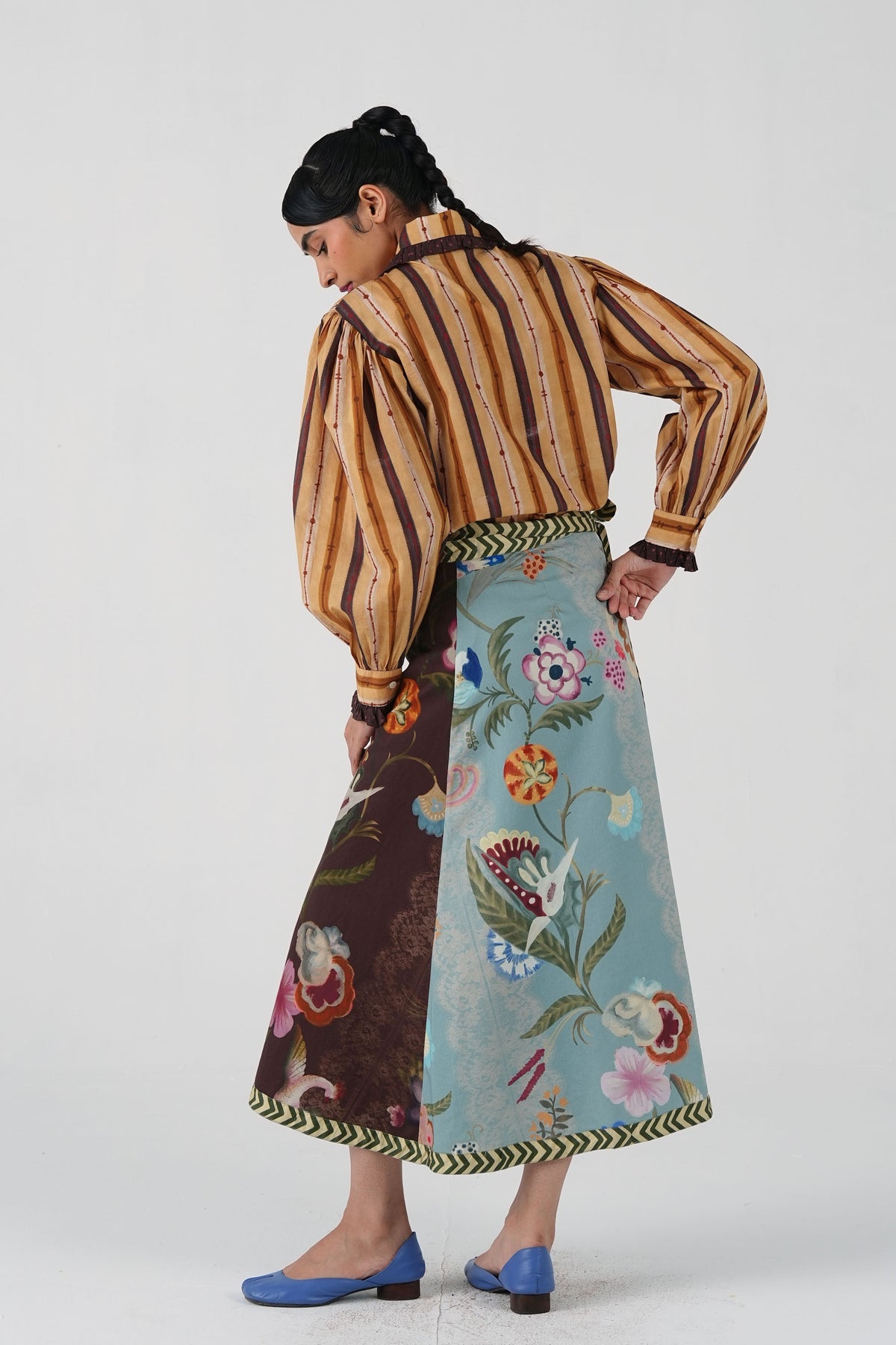 Vintage Wrap Skirt