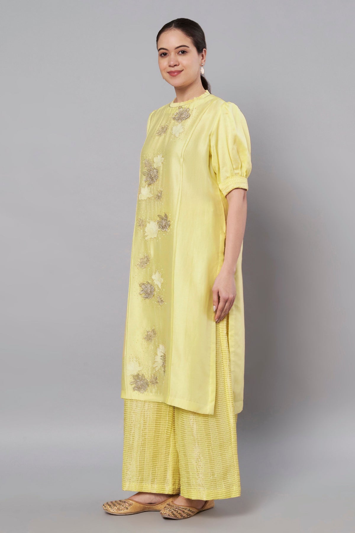 Aurora Butter Yellow Kurta Set