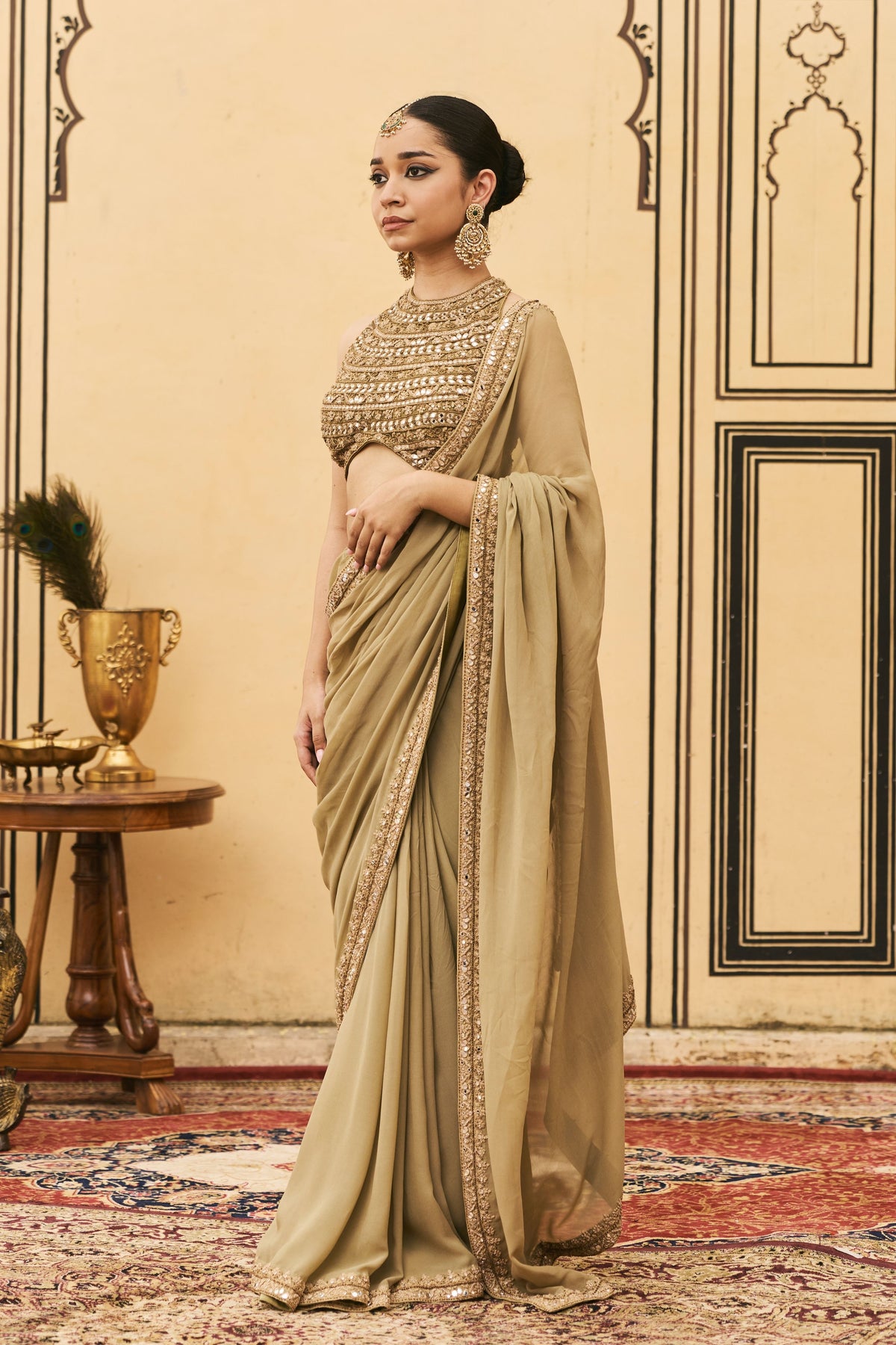Zaitooni Saree Set