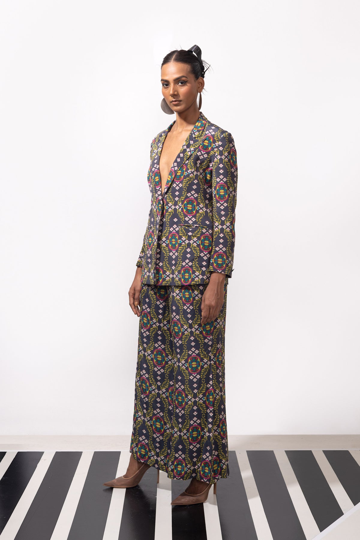 Wild Orchid Blazer Set
