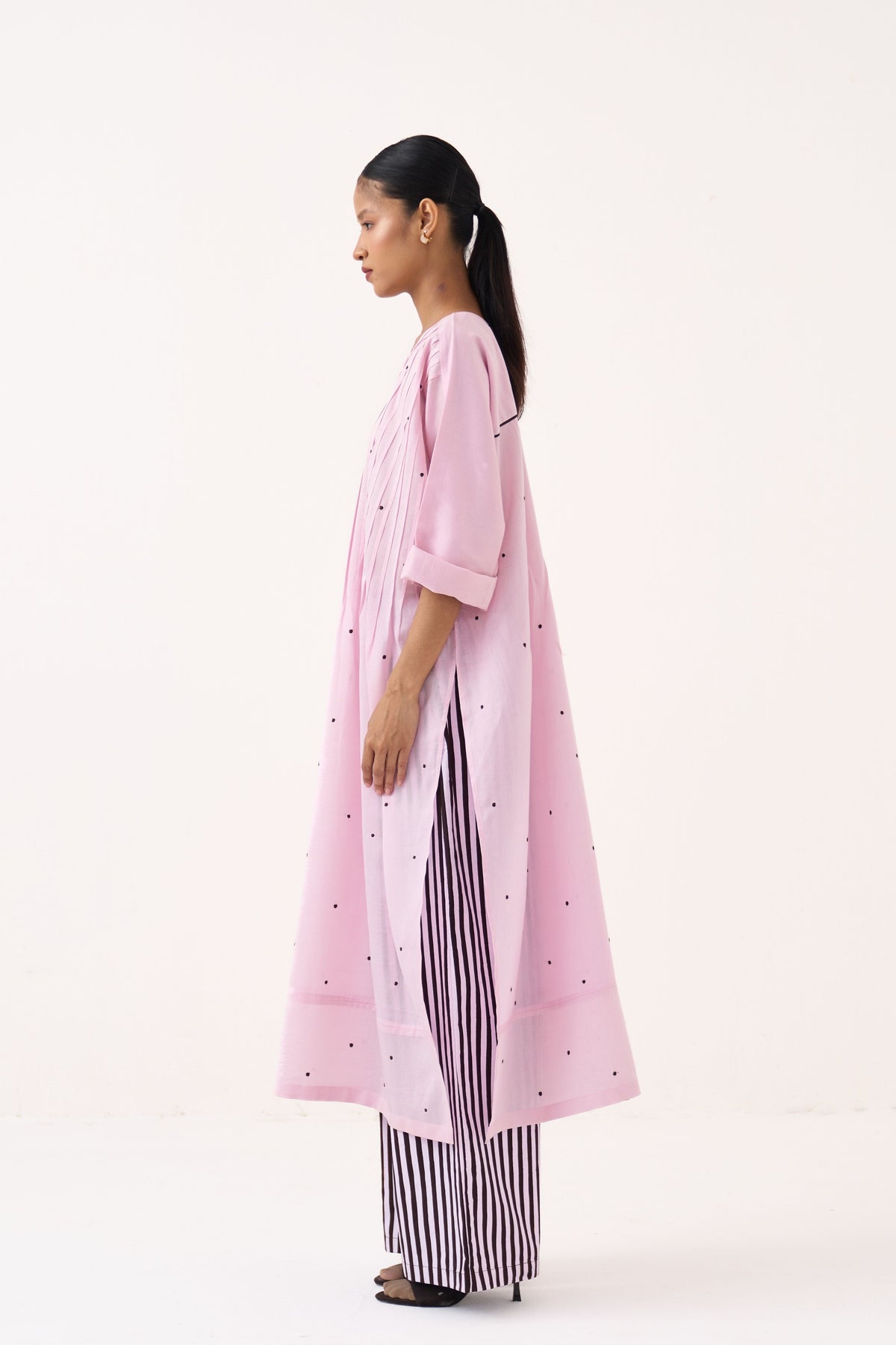 Pintuck Polka Tunic