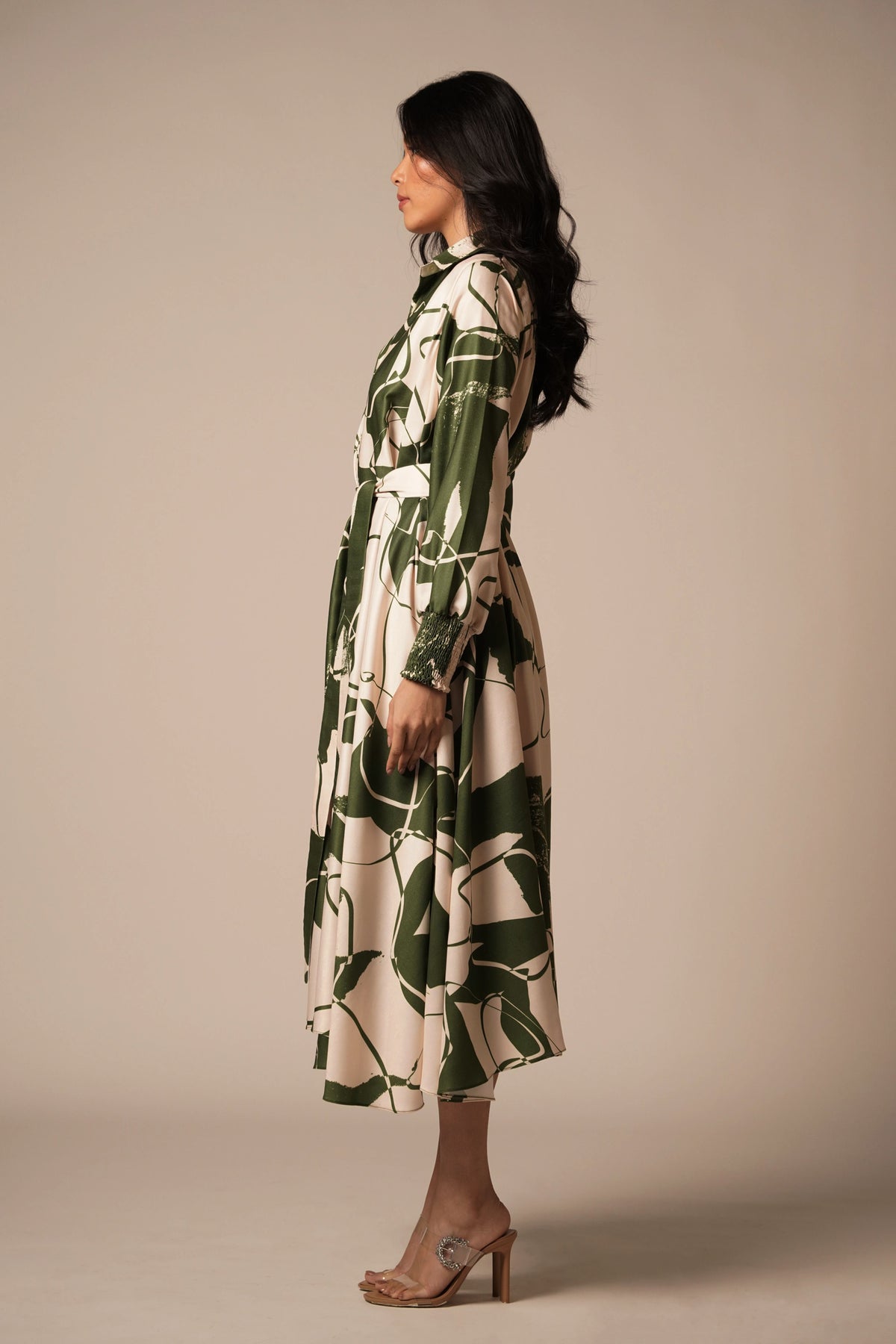 Kaee Belted Dress