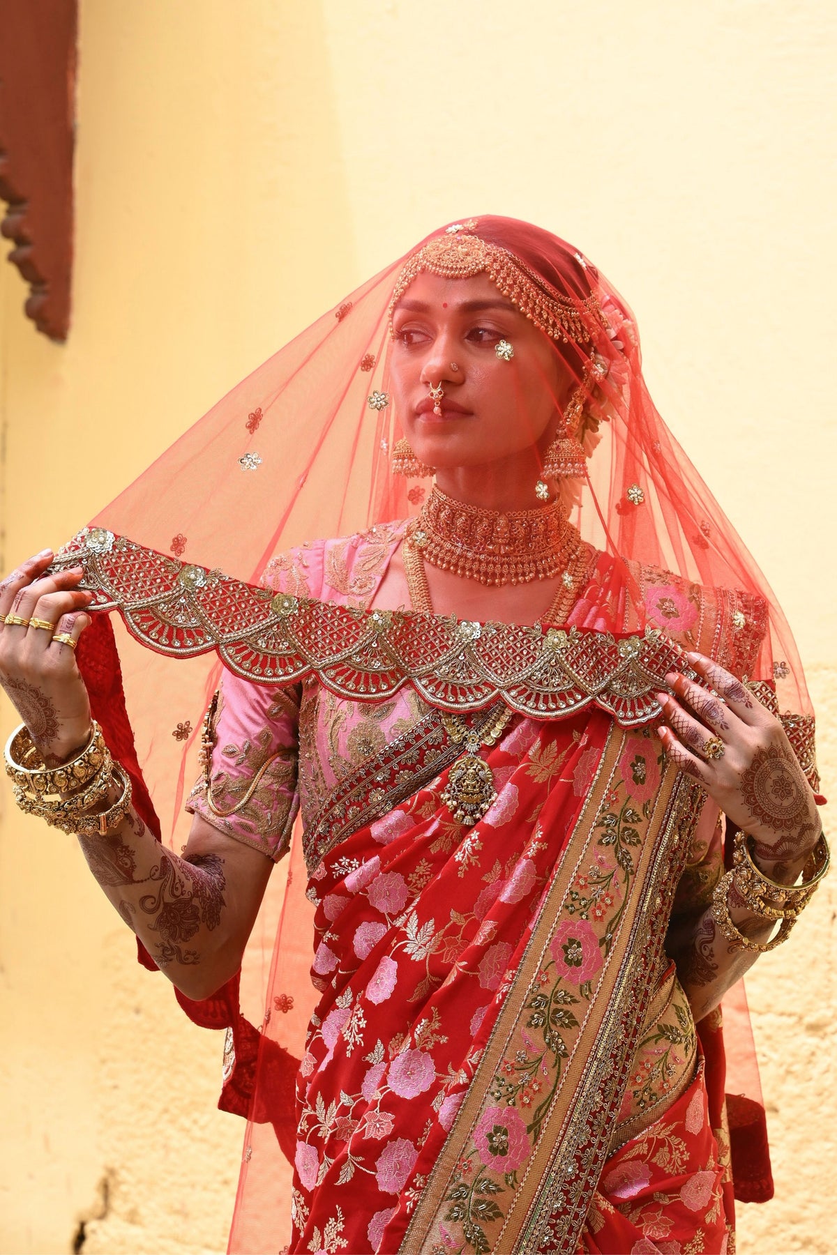 Shivagami Red Veil