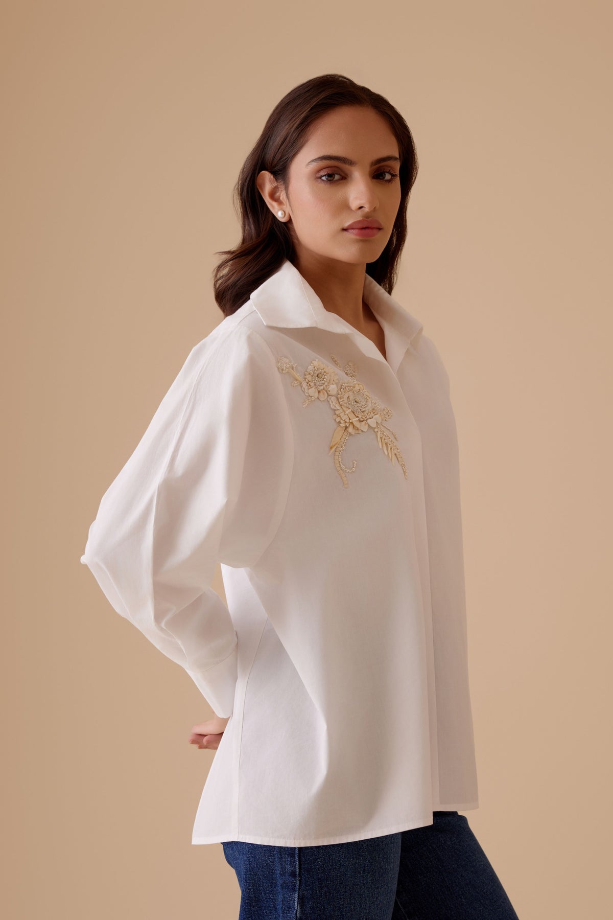White Nisha Shirt
