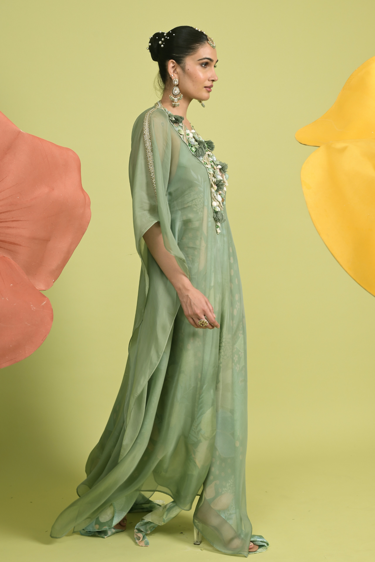 Serene Aura Kaftan Set
