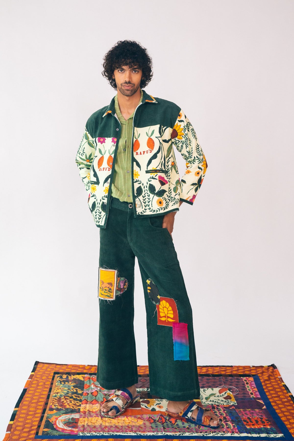 Vann Multi-colored Trouser