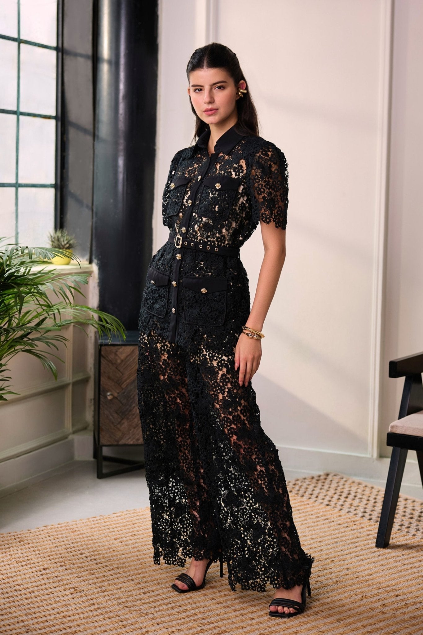 Wren Black Co - ord Set - Deepika Nagpal - Elahe