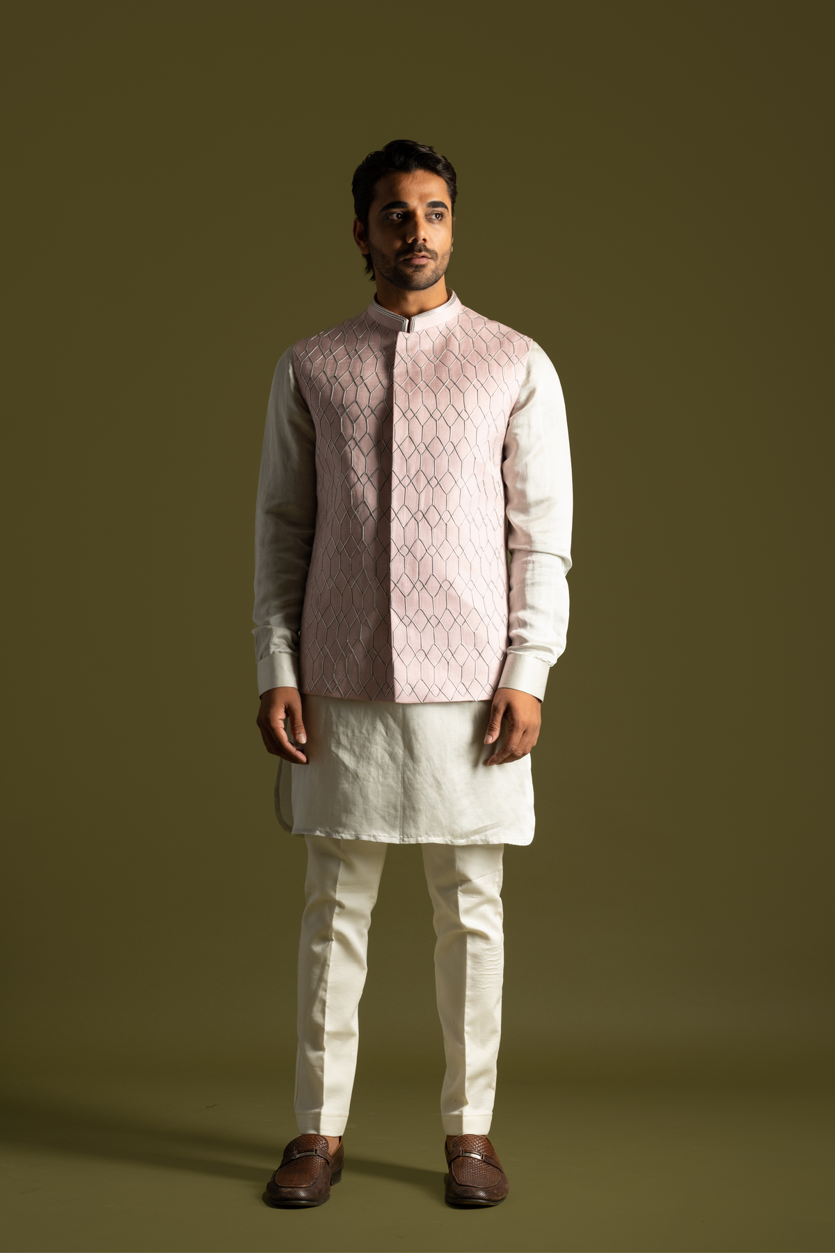 Dusty Pink Kurta Set