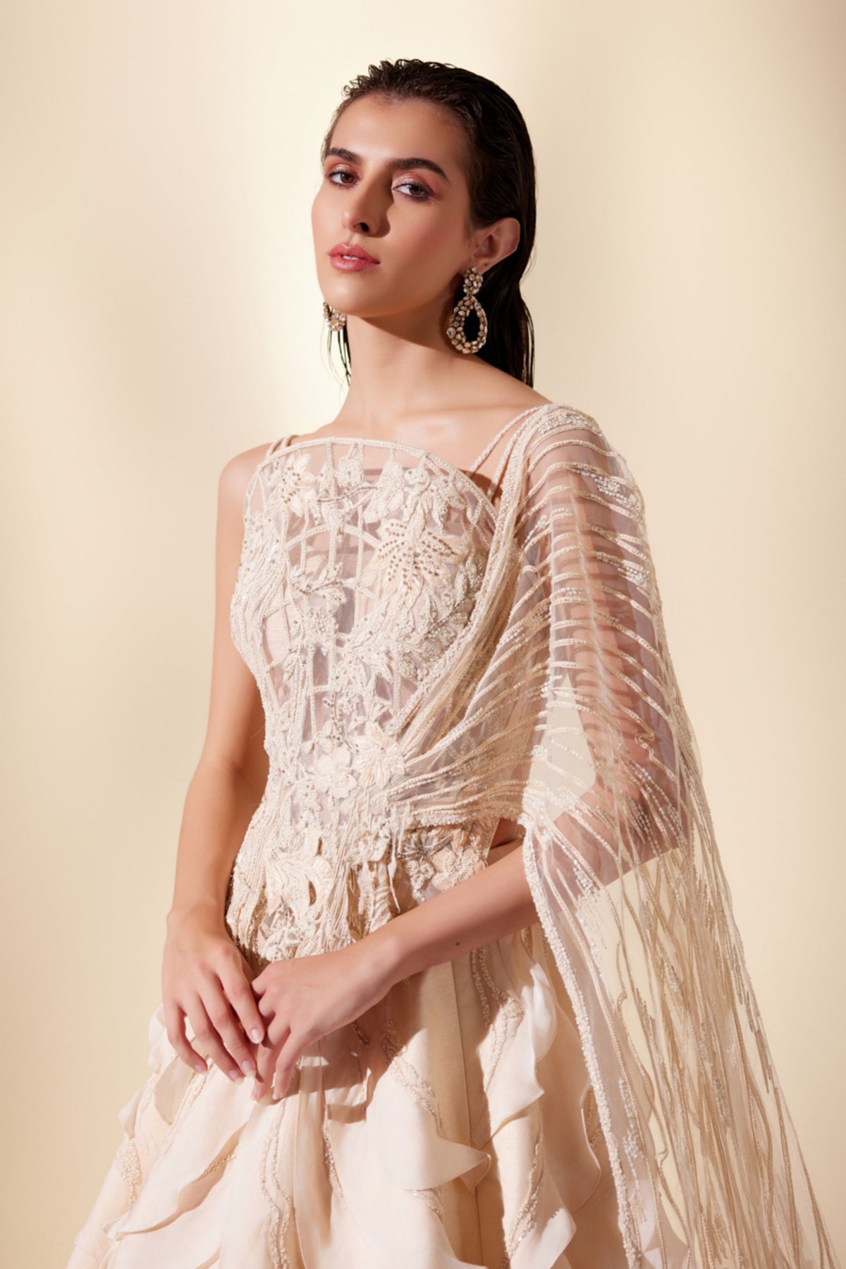 Lunar Gleam Lehenga Set