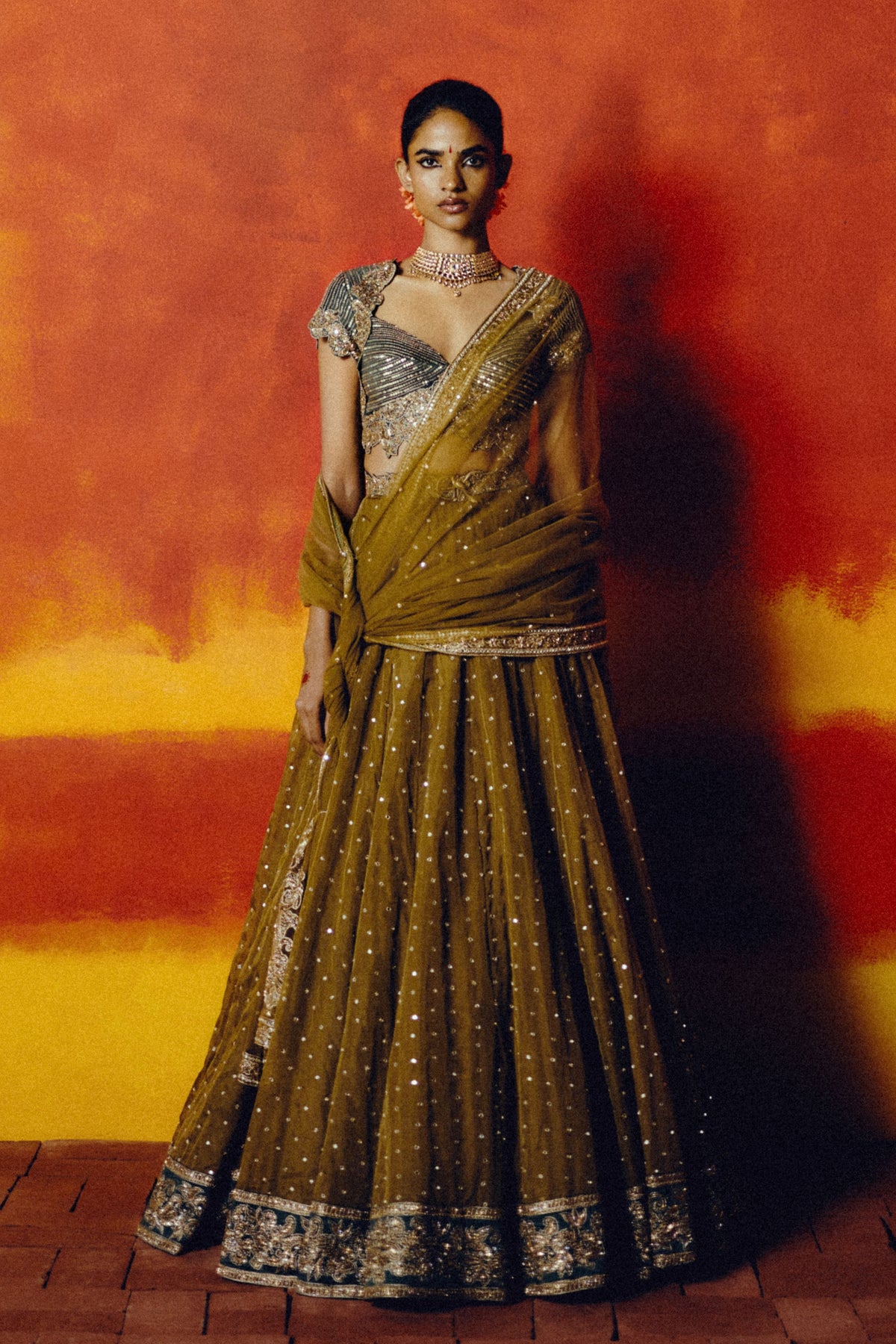 Mridani Lehenga Set