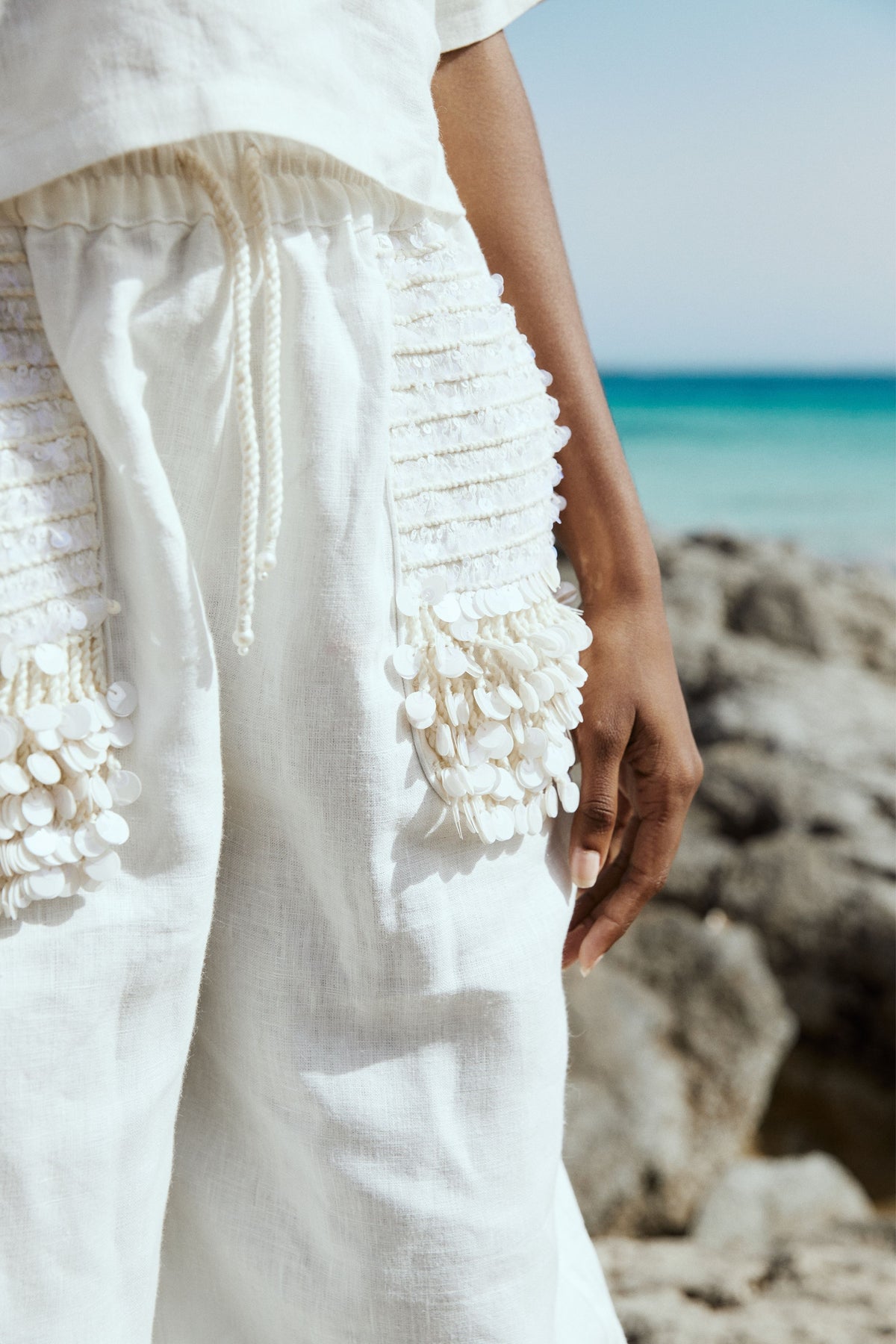 Embellished Pants