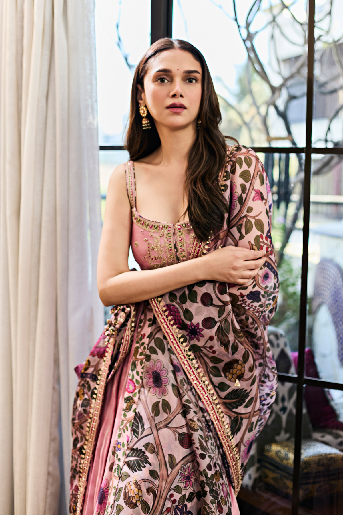 Aditi Rao Hydari In Punit Balana Anarkali