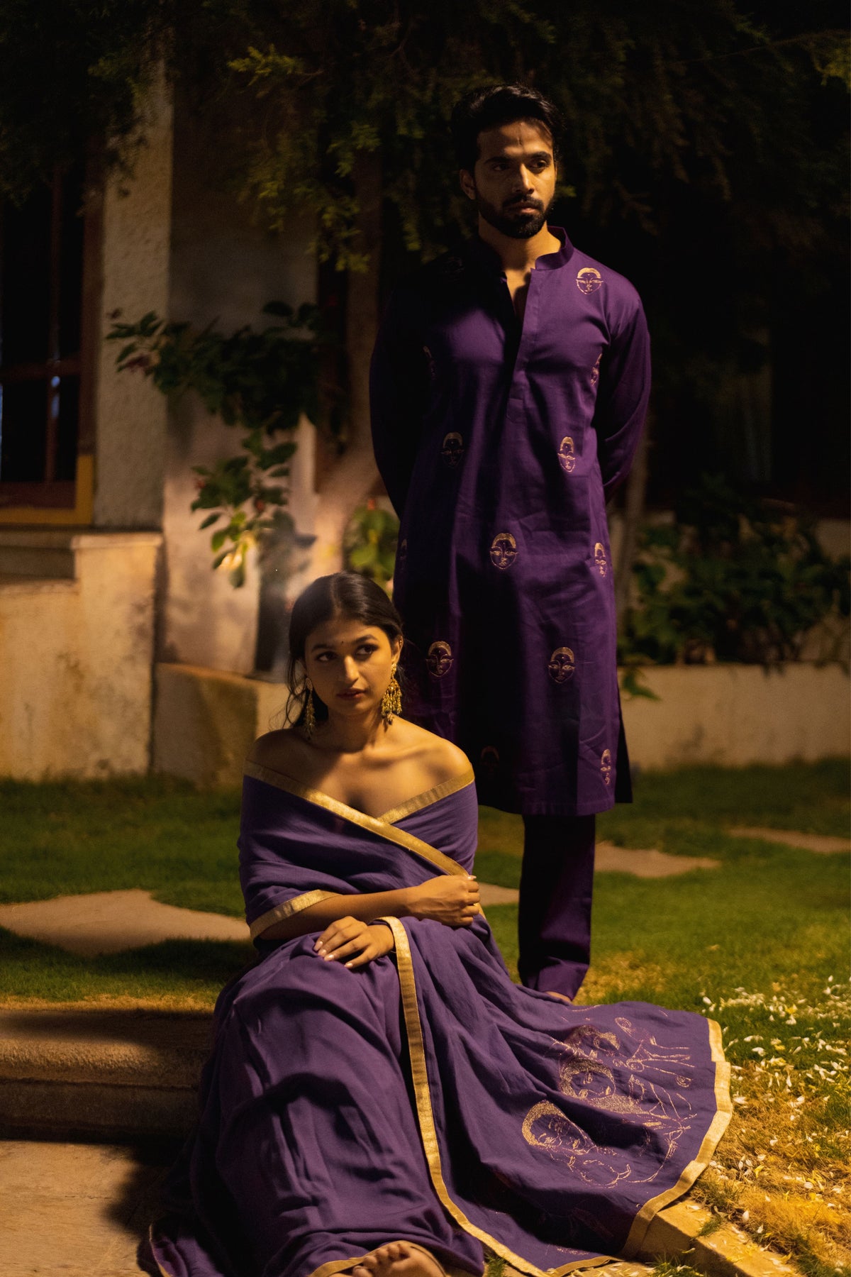 Mogra Saree