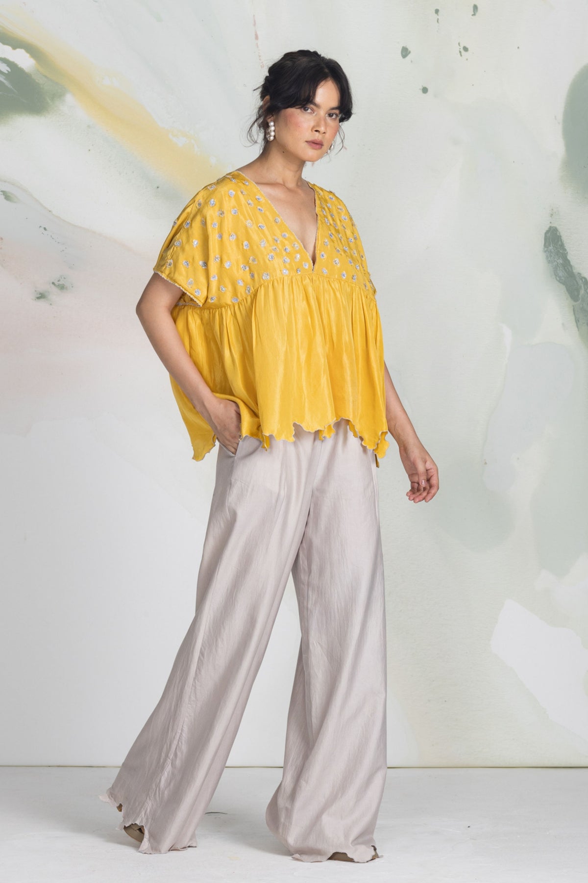 Dapple Ditsy Top