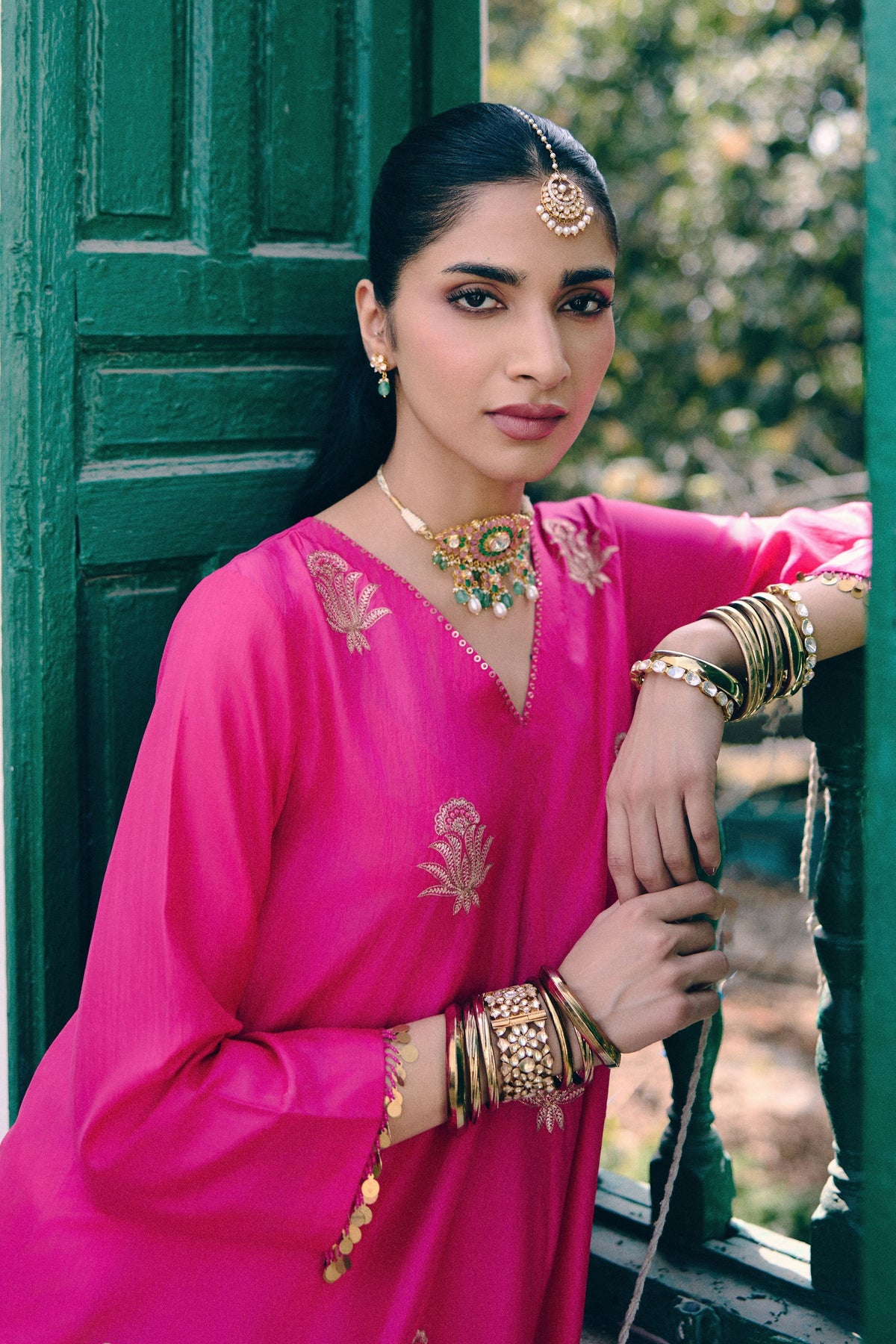Lotus Gherdaar Kurta Set