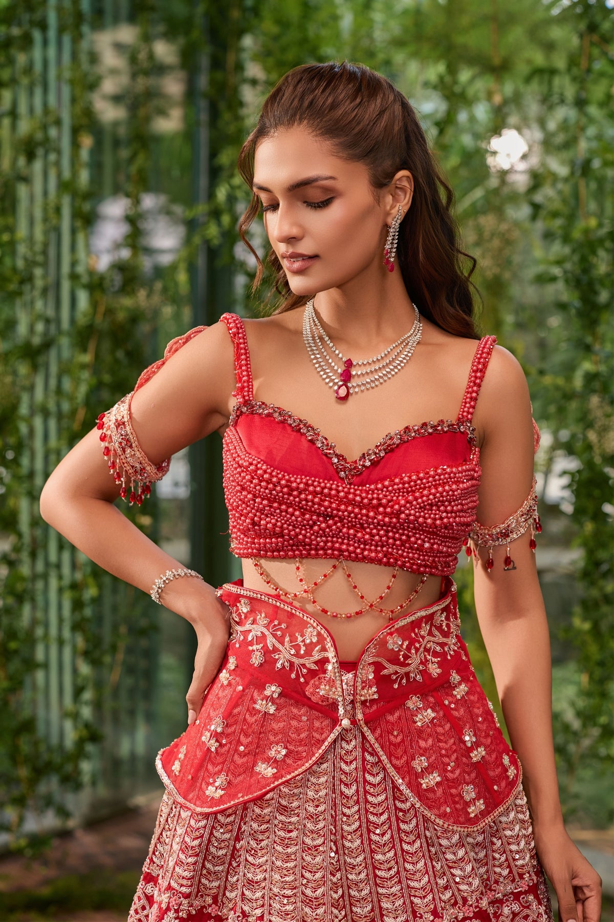 Rāga Lehenga Set