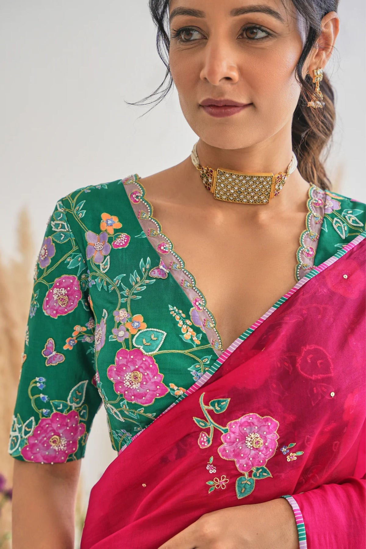 Ivy Saree Blouse Set
