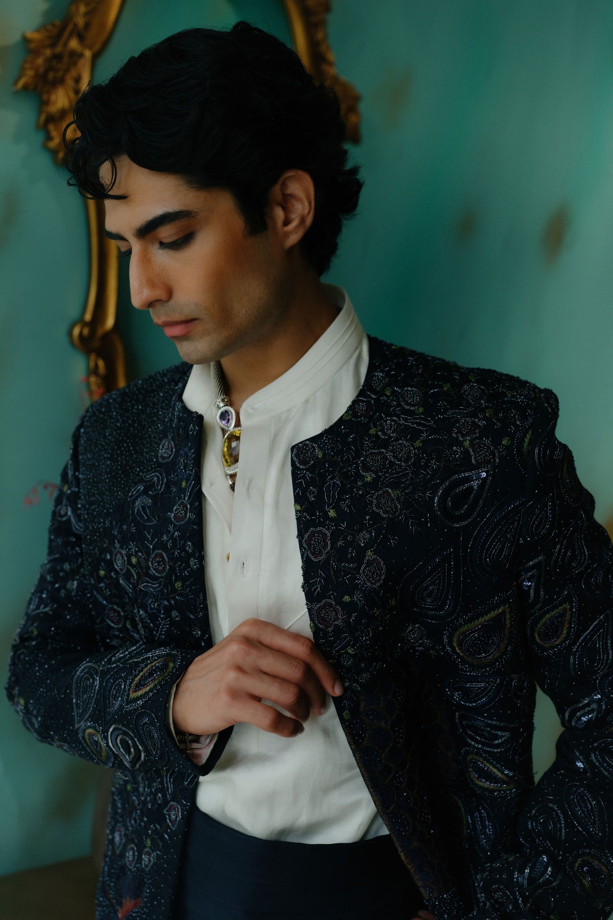 Morpankh Short Jacket Set