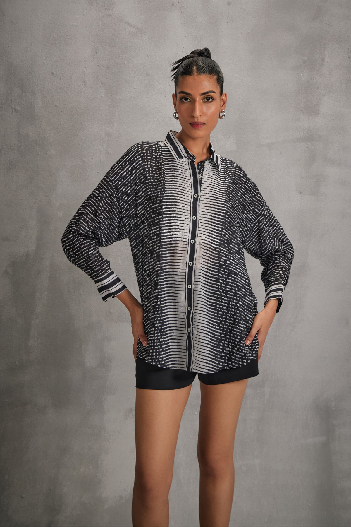 Crest Oversize Shirt