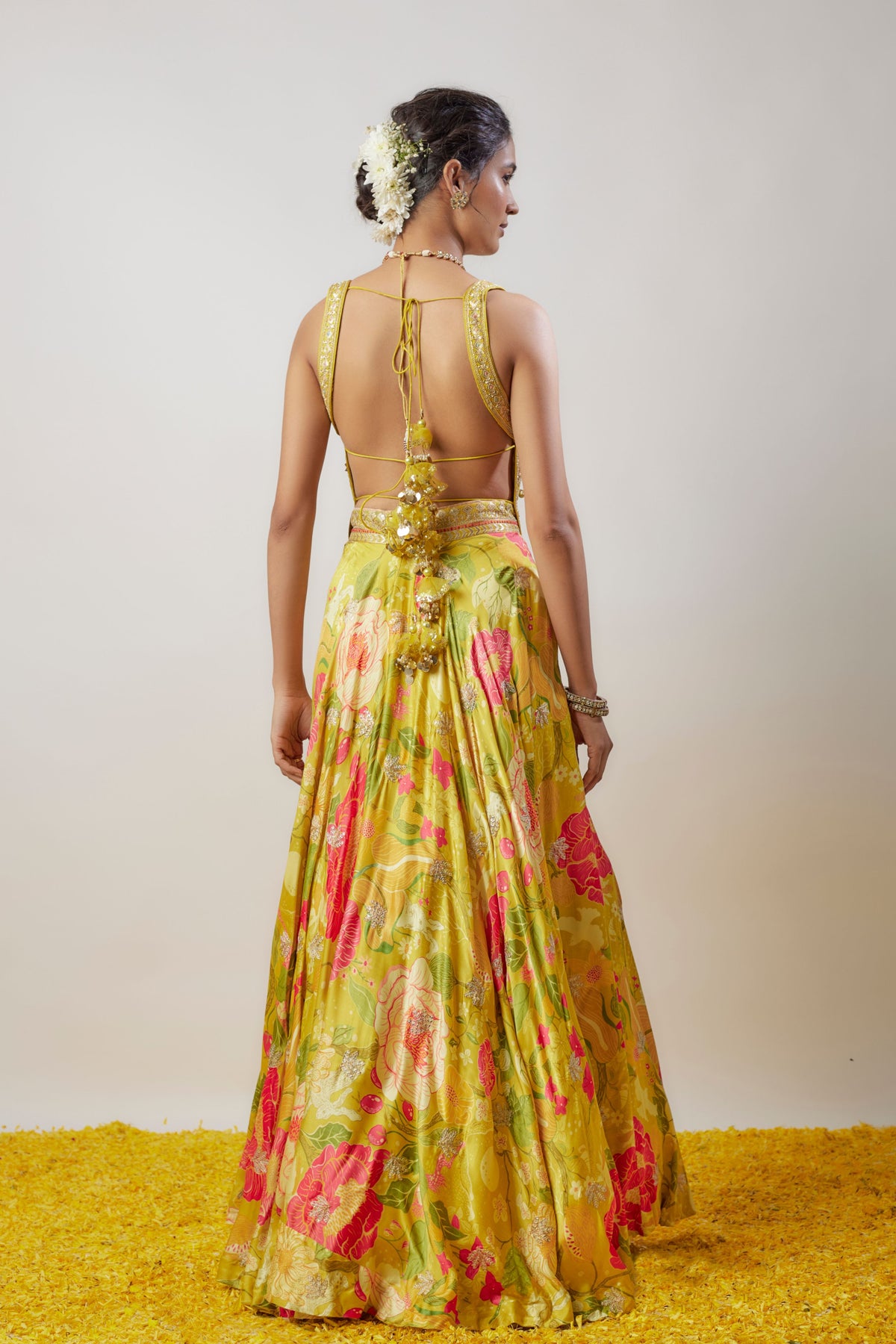 Shaila Yellow Lehenga Set