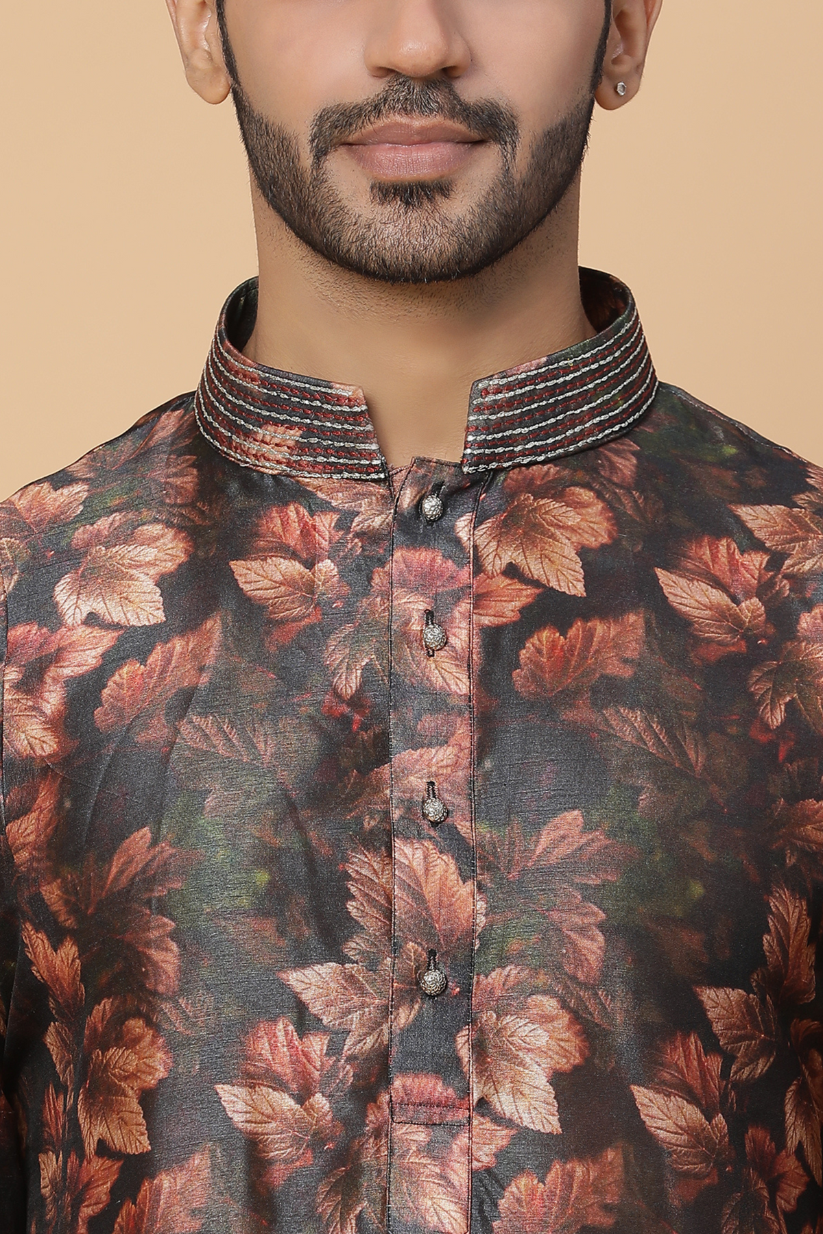Autumn leaf kurta