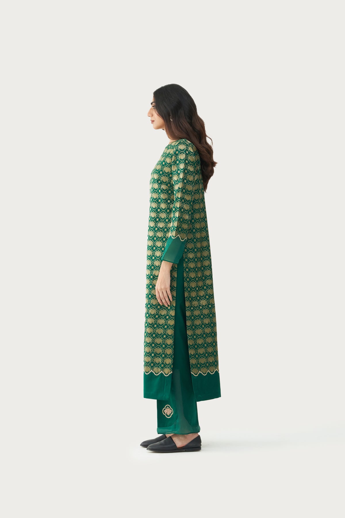 Emerald kurta pant set