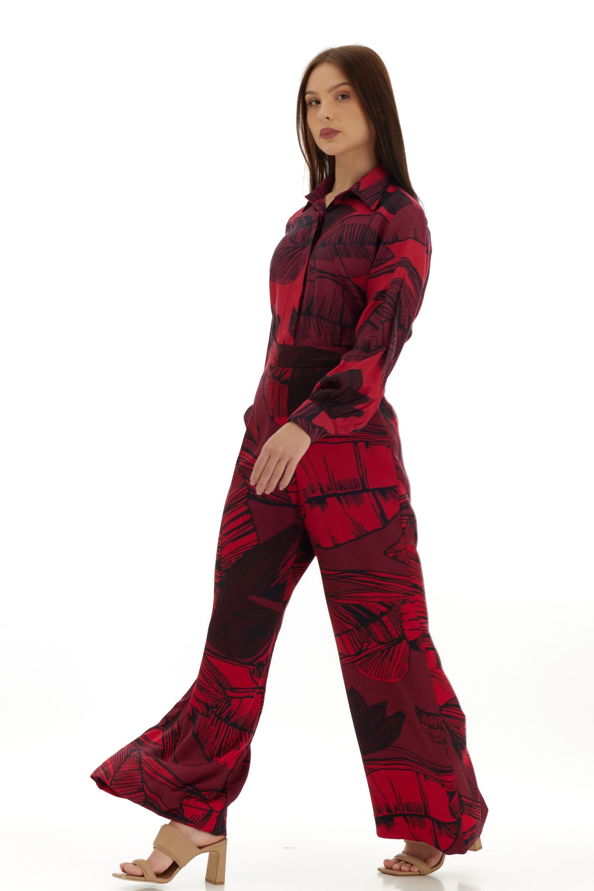 Hot Pink Floral Pant